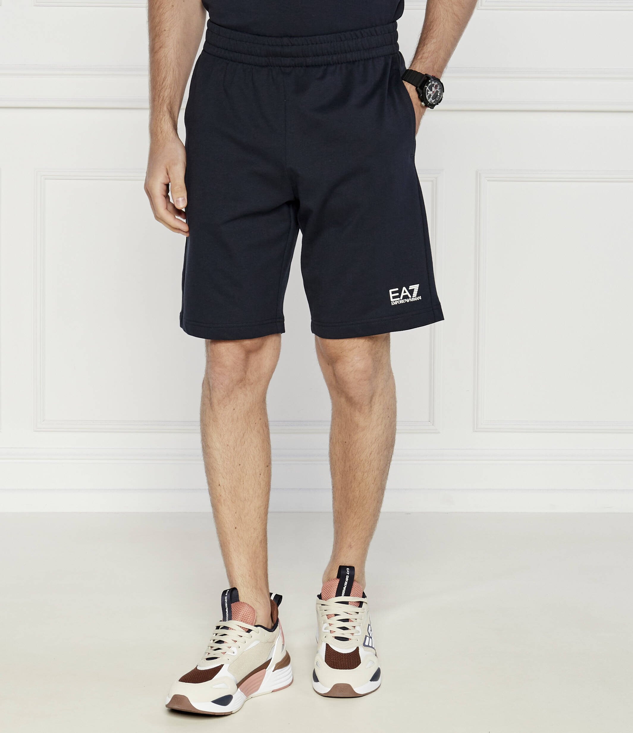 EA7 Pantaloni scurți | Regular Fit