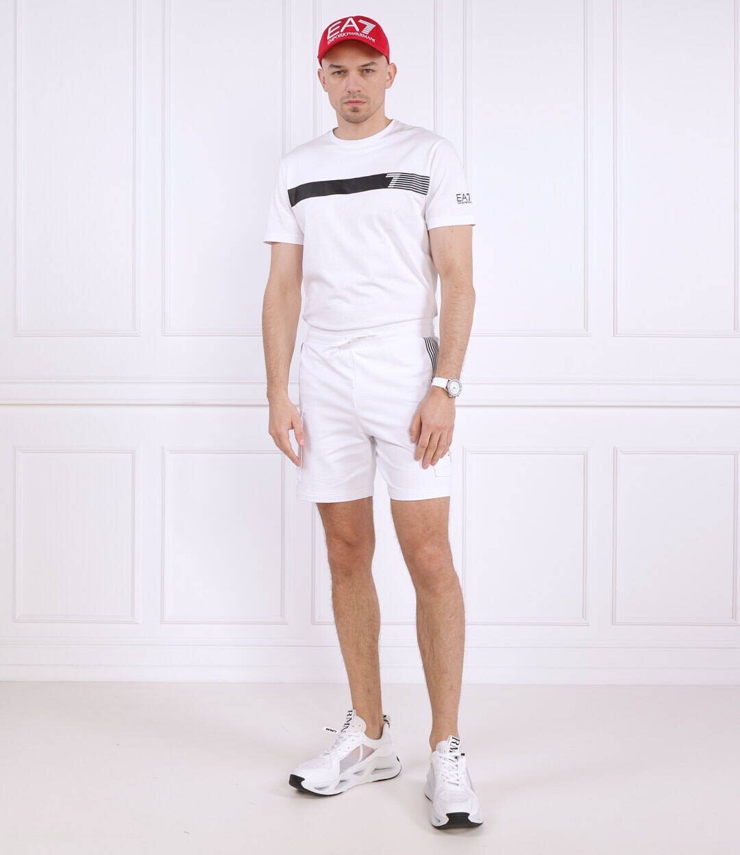 EA7 Pantaloni scurți | Regular Fit