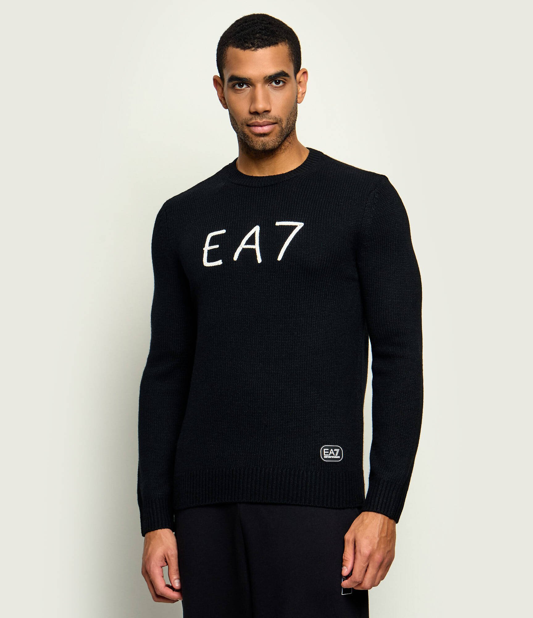 EA7 Pulover | regular fit cu adaos de lână