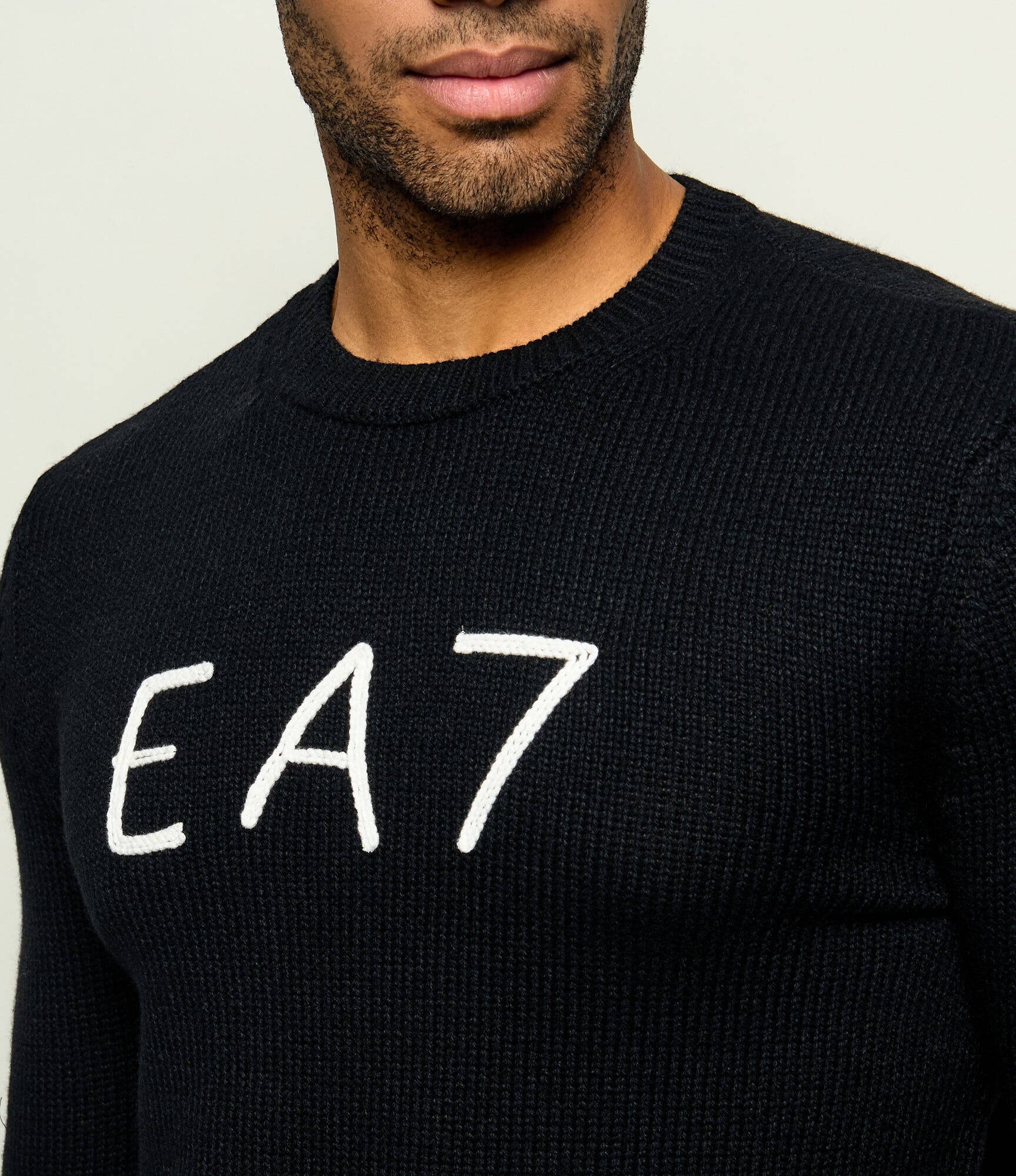 EA7 Pulover | regular fit cu adaos de lână