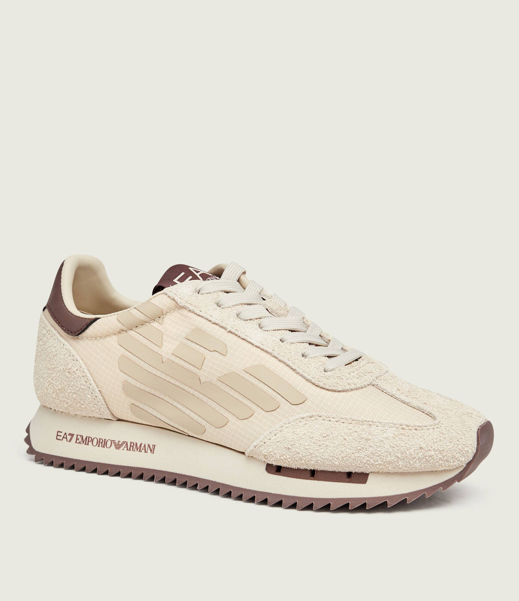 EA7 Sneakers | piele întoarsă