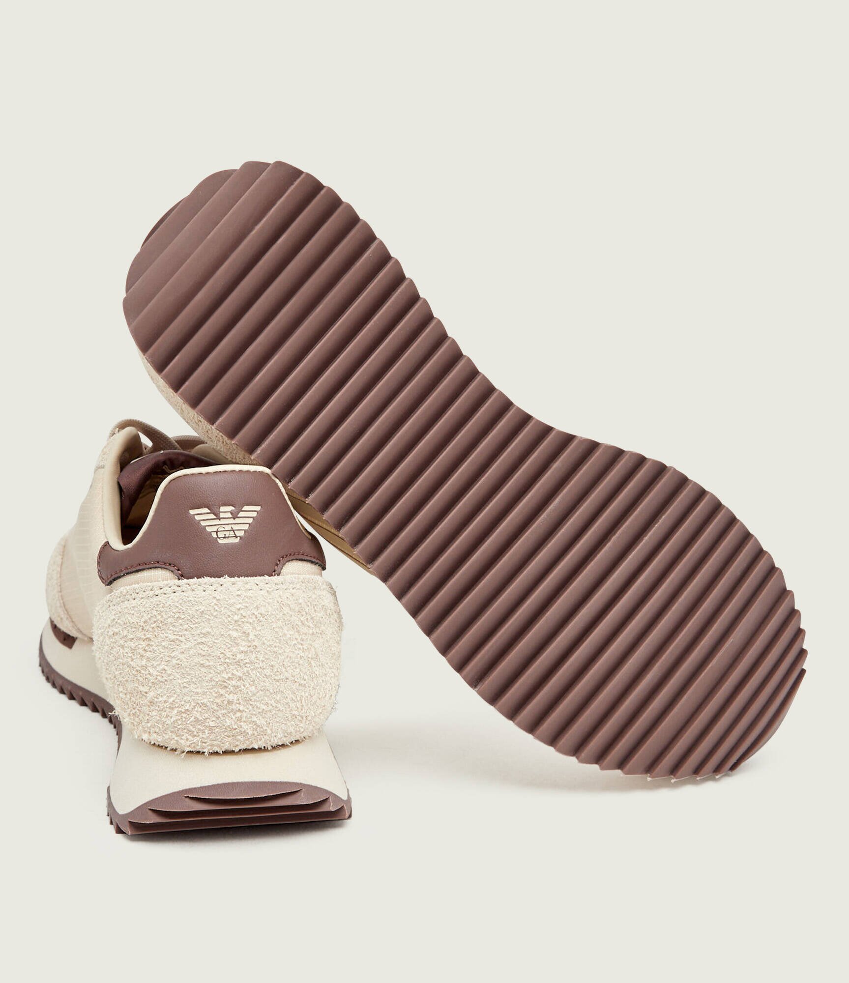 EA7 Sneakers | piele întoarsă