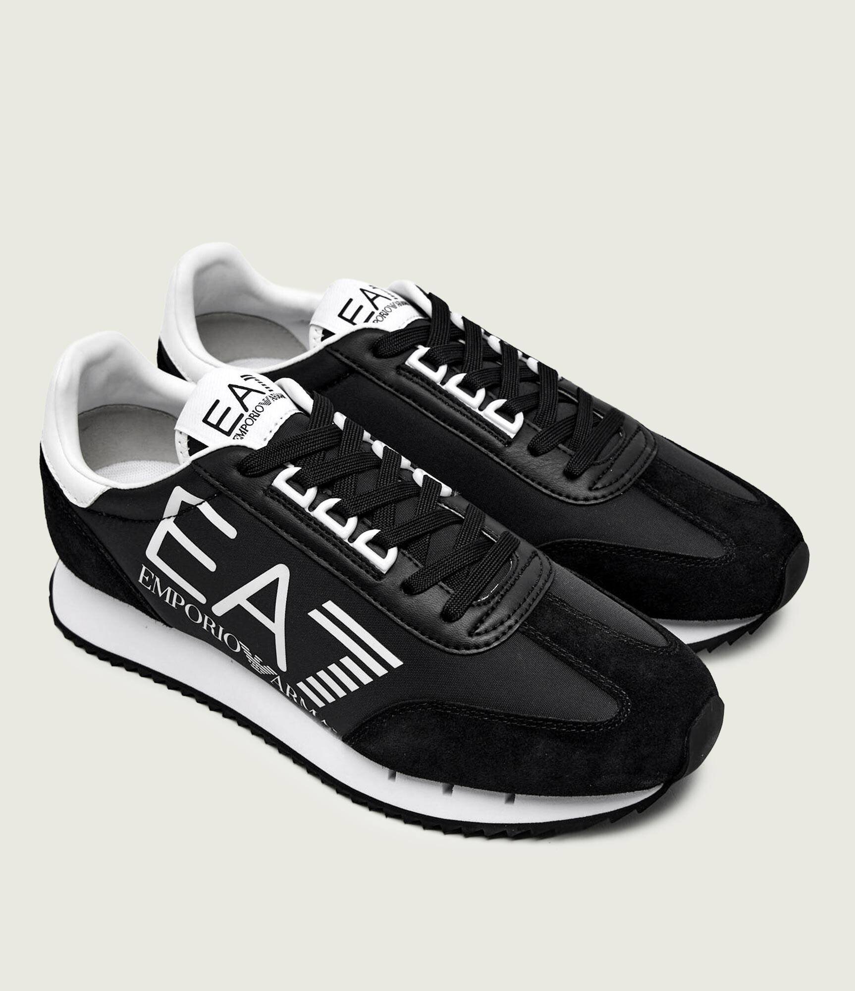 EA7 Sneakers | piele întoarsă
