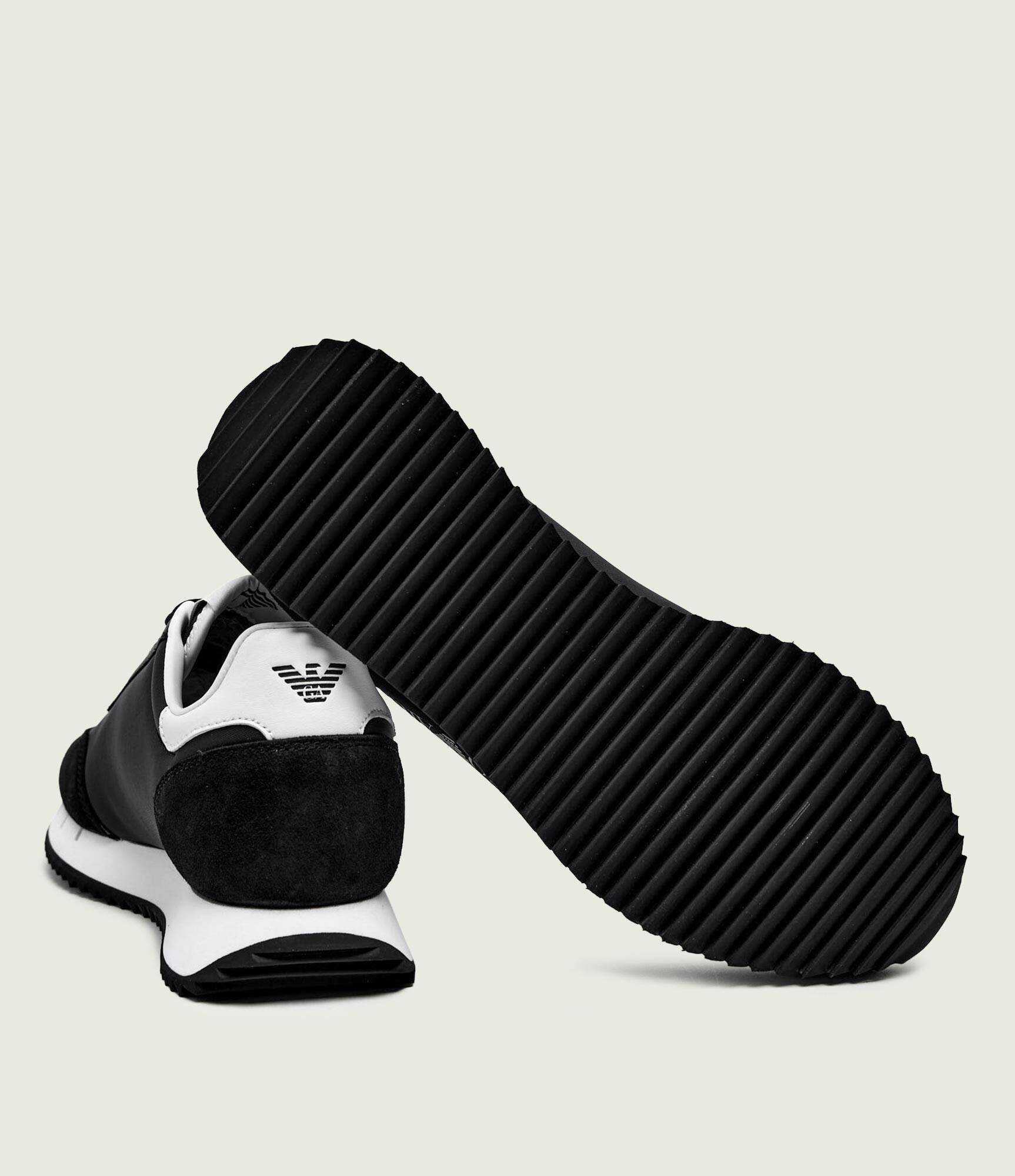 EA7 Sneakers | piele întoarsă