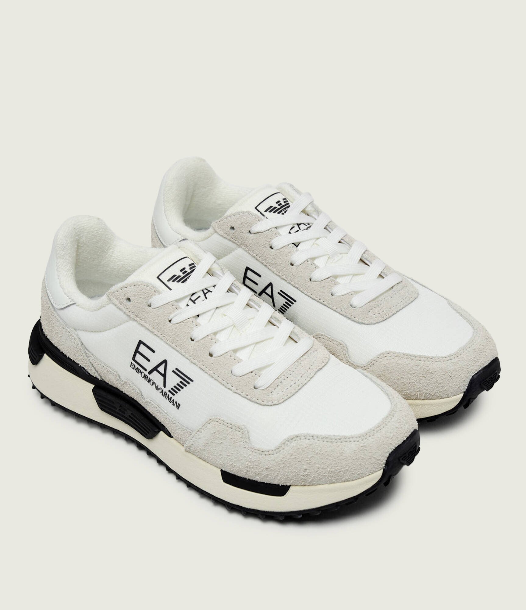 EA7 Sneakers | piele întoarsă