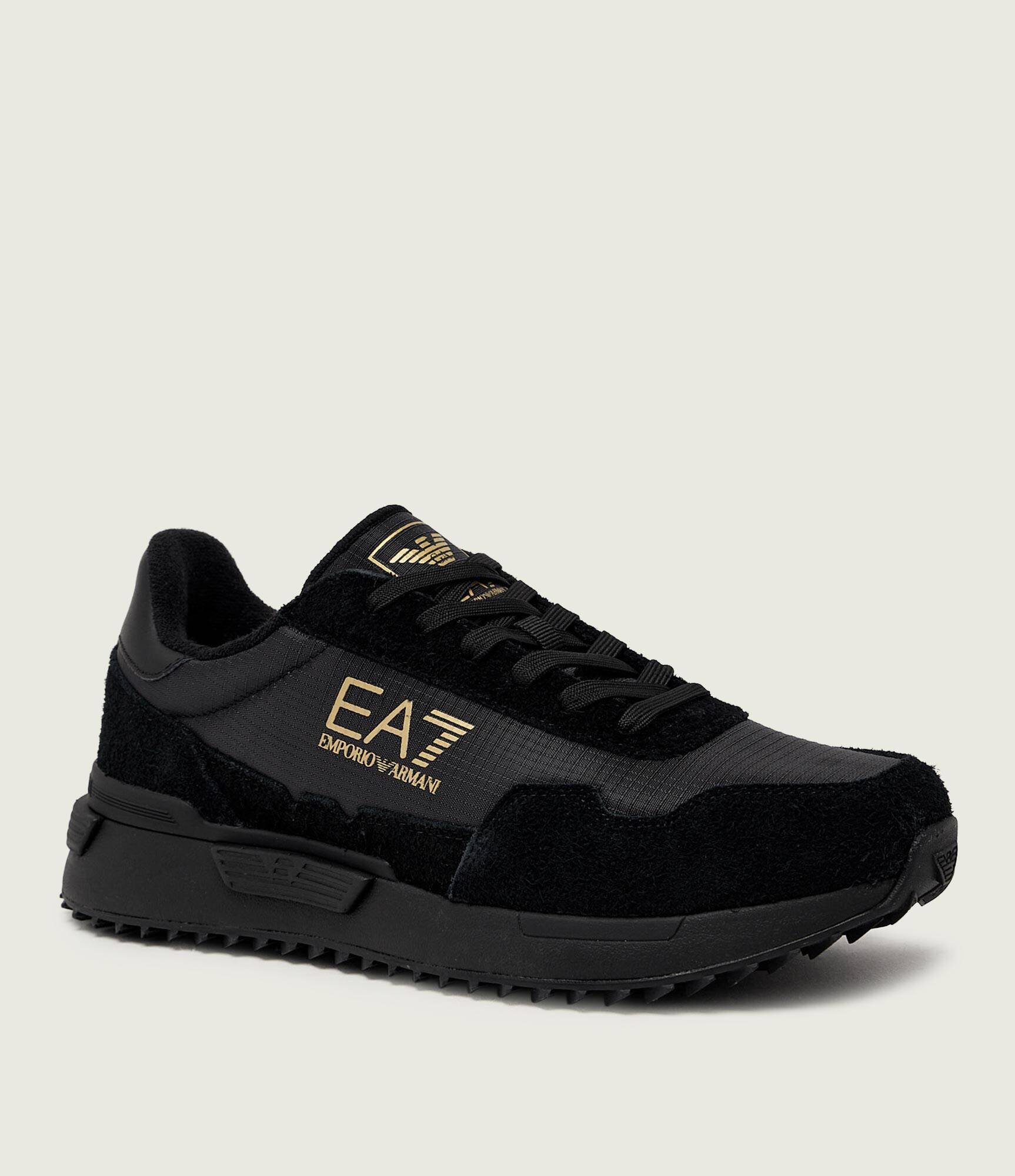 EA7 Sneakers | piele întoarsă