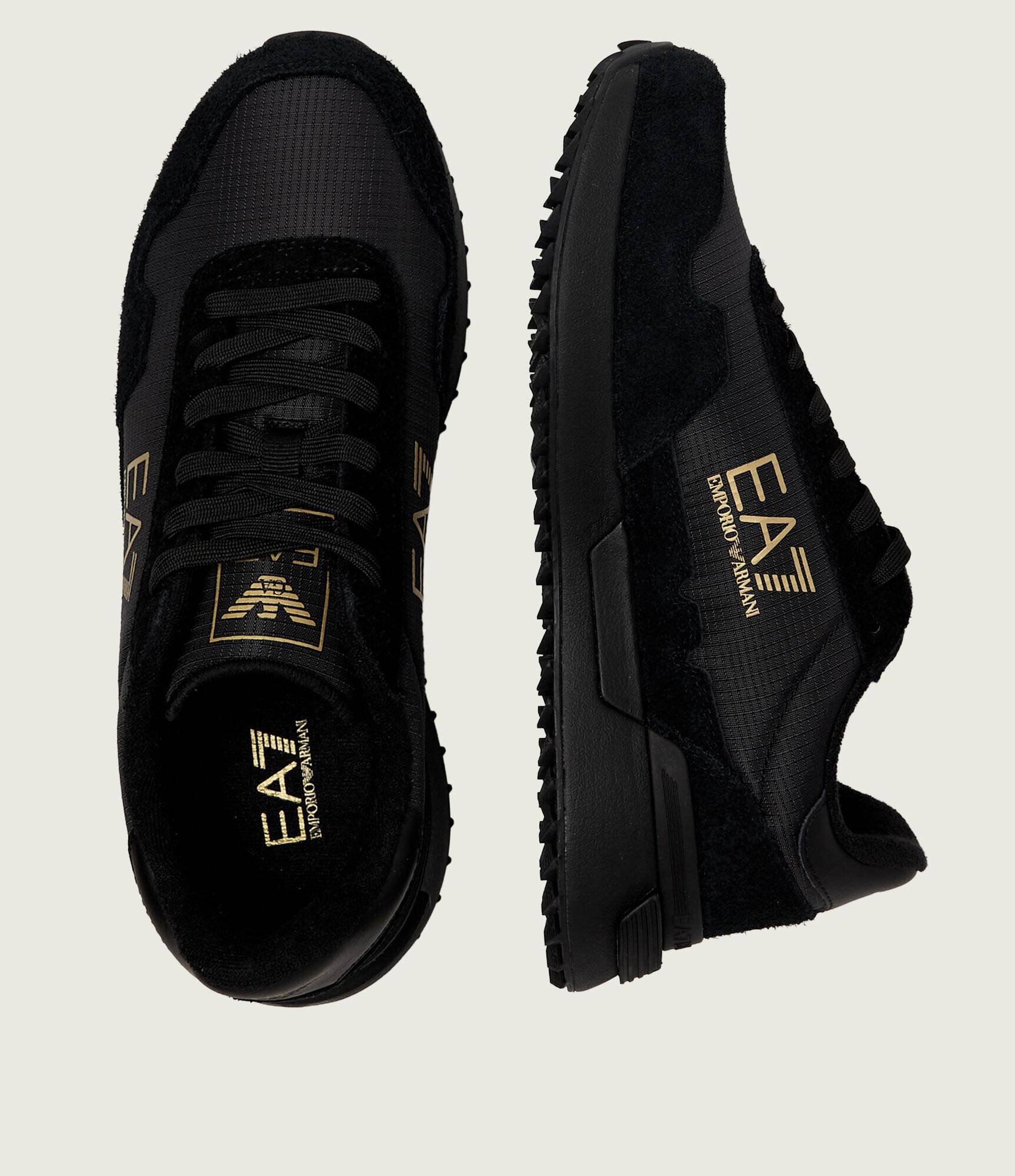 EA7 Sneakers | piele întoarsă