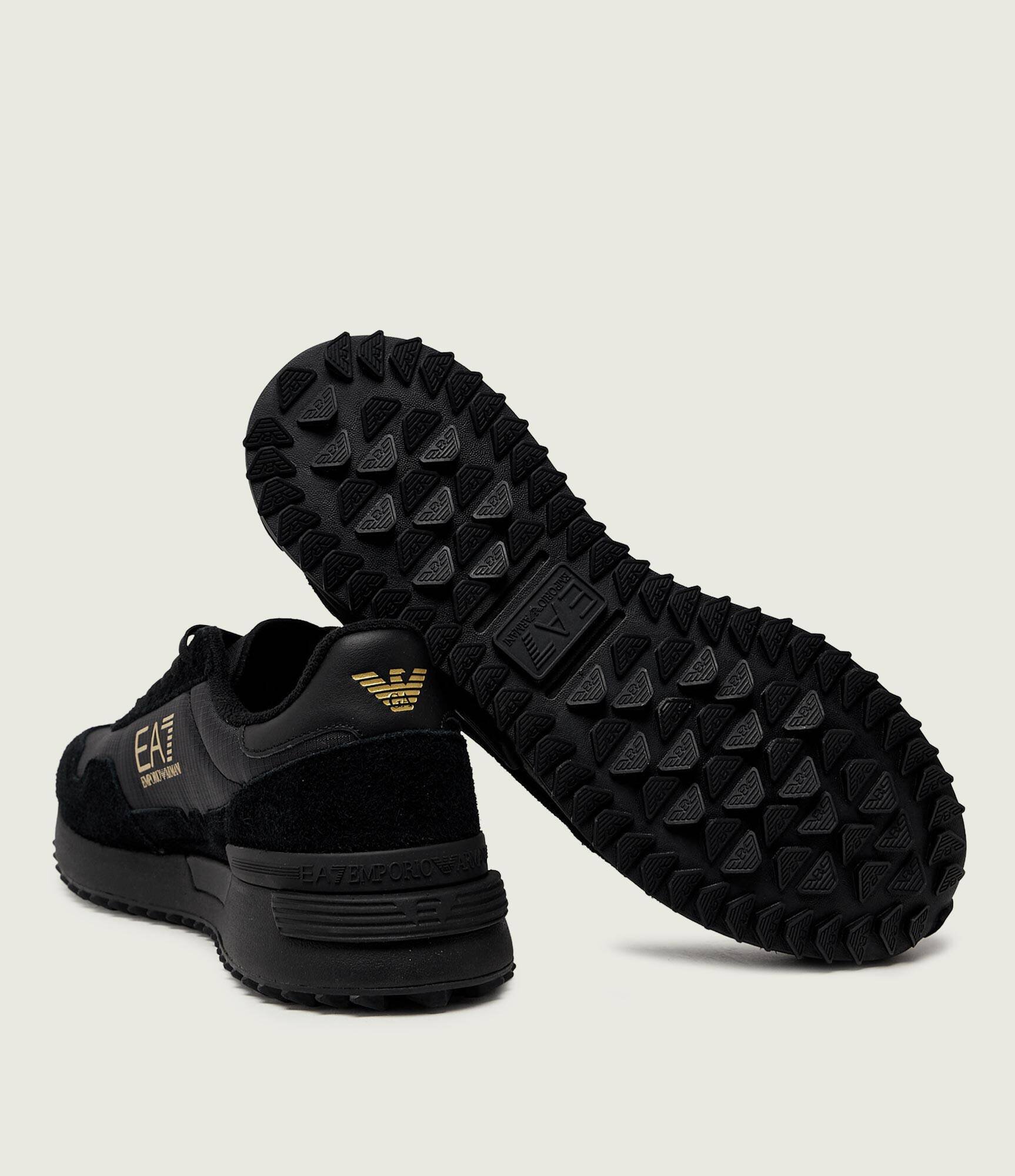 EA7 Sneakers | piele întoarsă