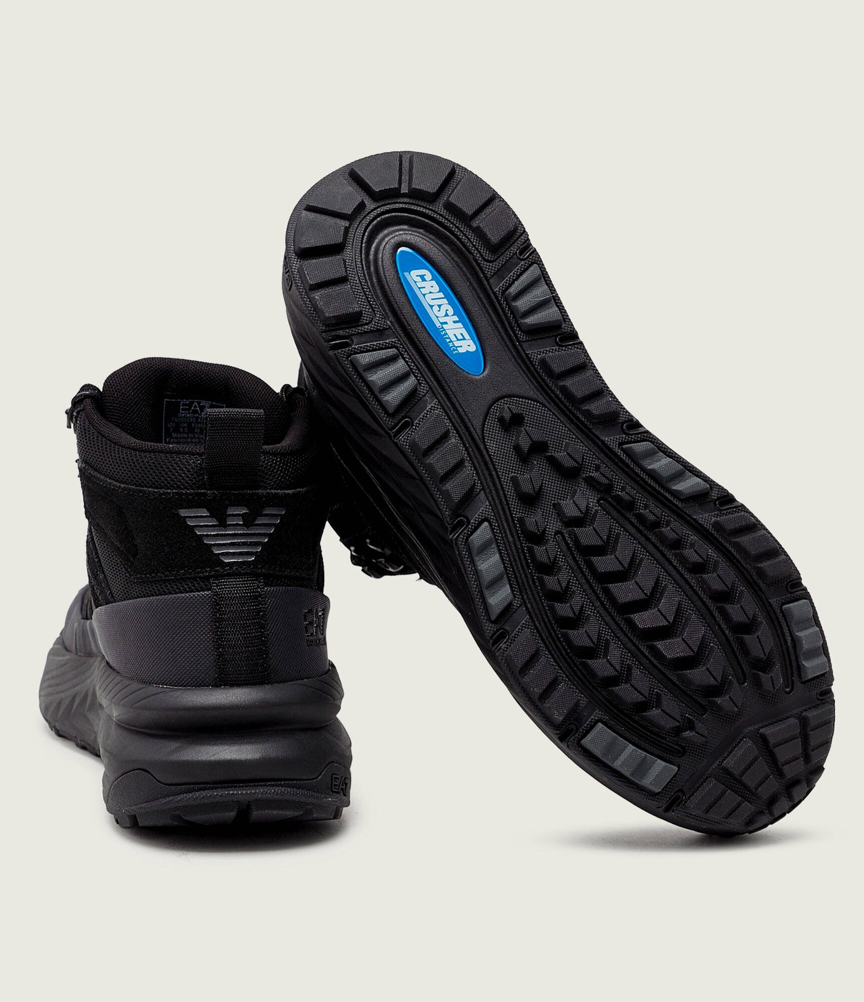 EA7 Sneakers | piele întoarsă