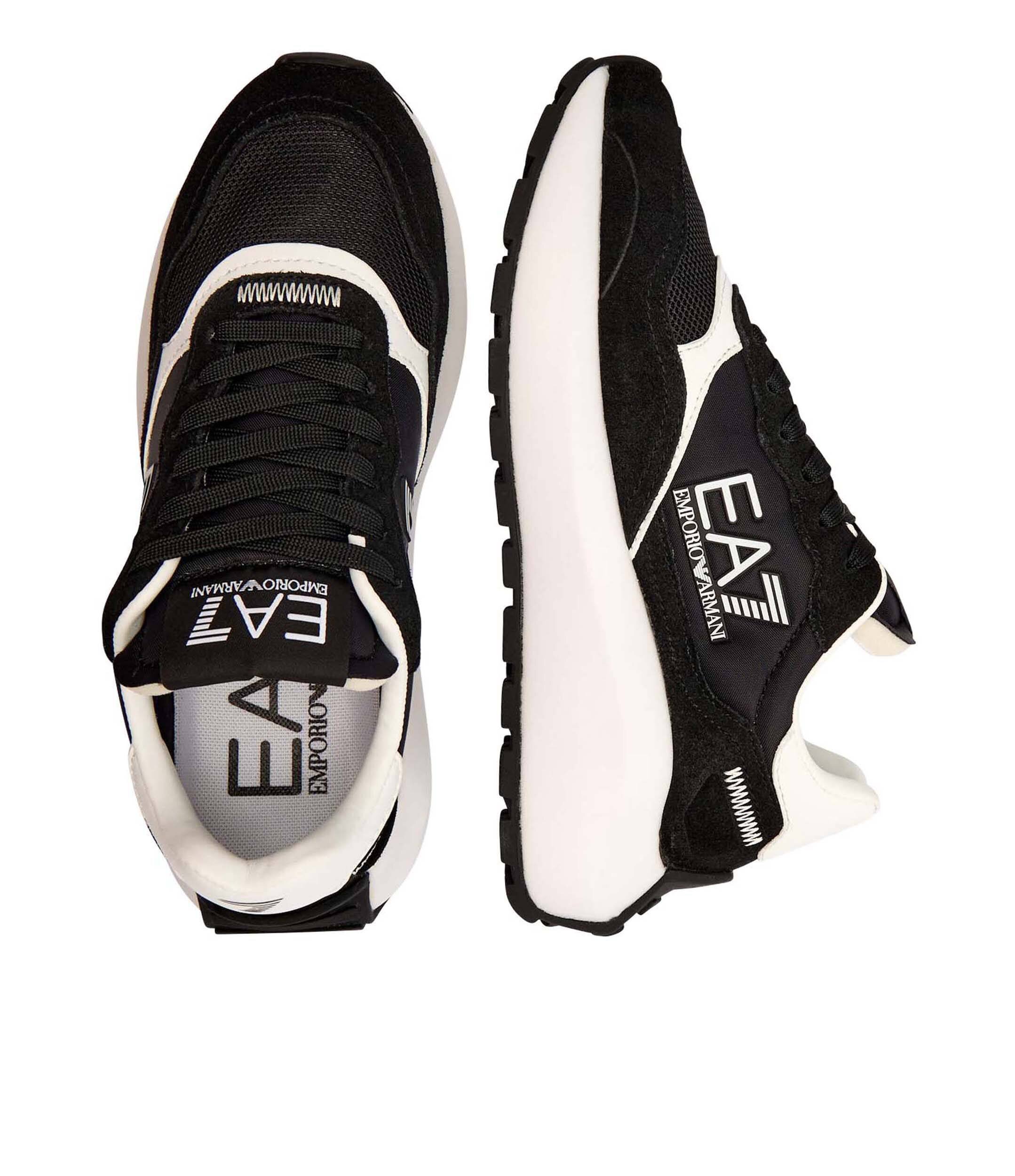 EA7 Sneakers | piele întoarsă
