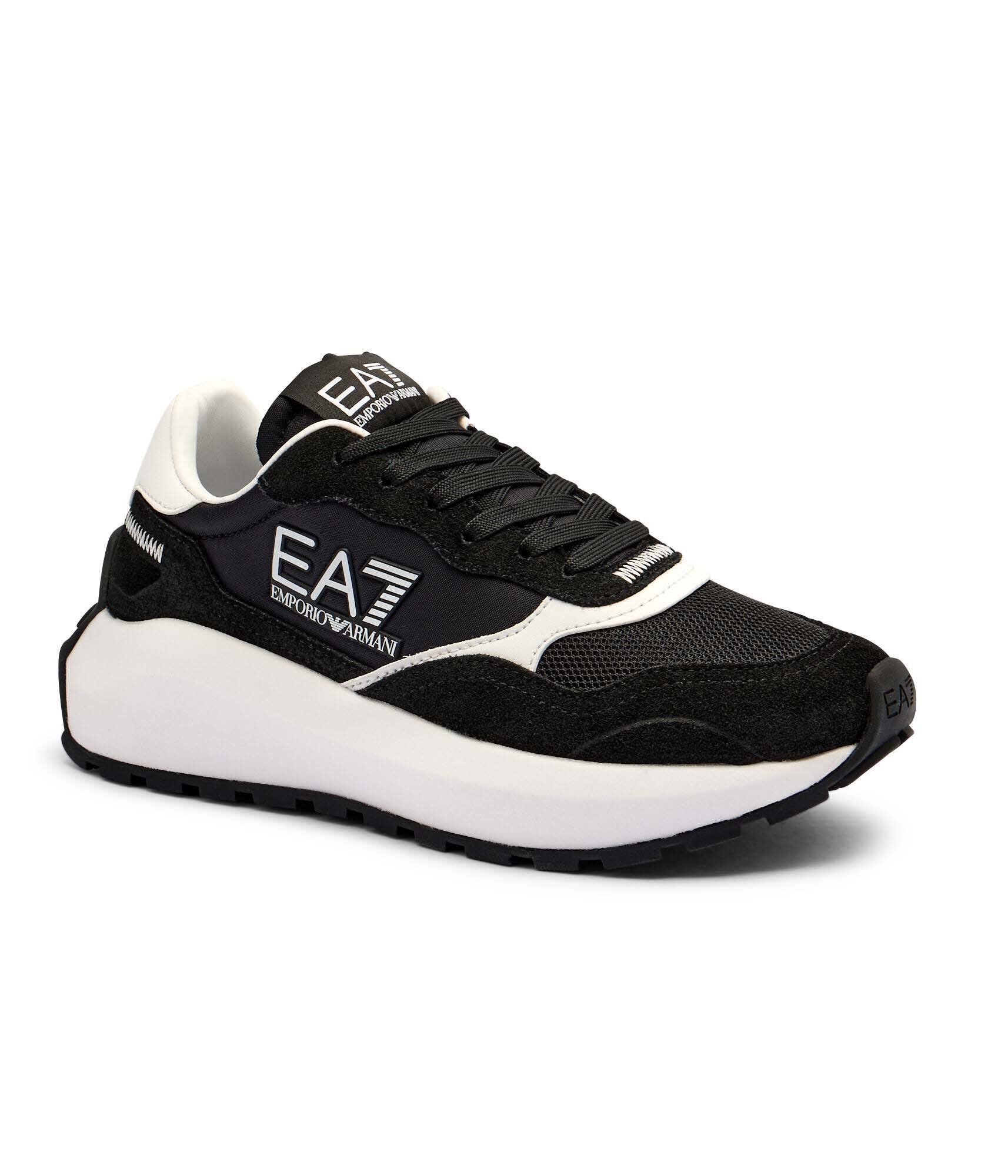 EA7 Sneakers | piele întoarsă