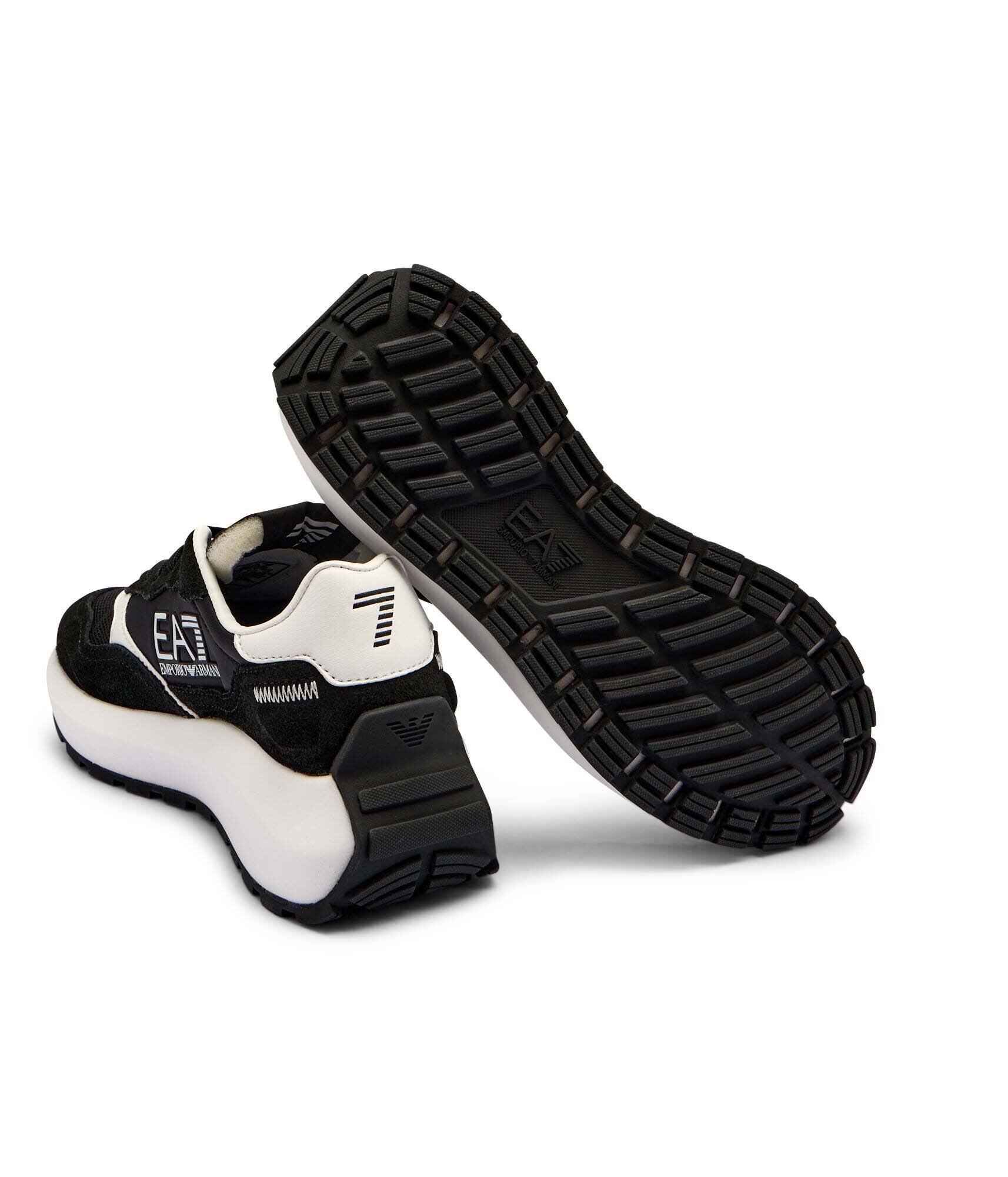 EA7 Sneakers | piele întoarsă