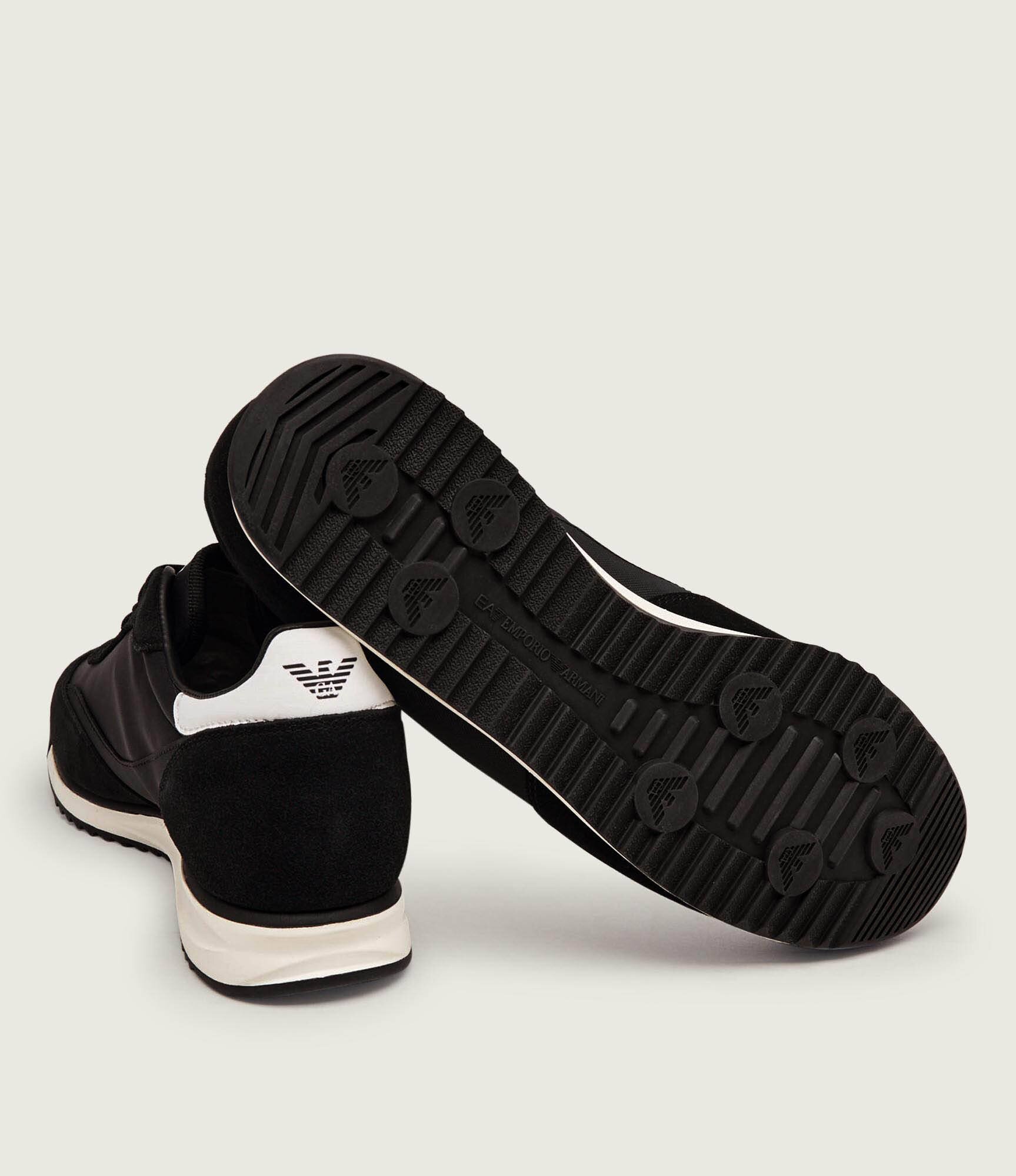 EA7 Sneakers | piele întoarsă