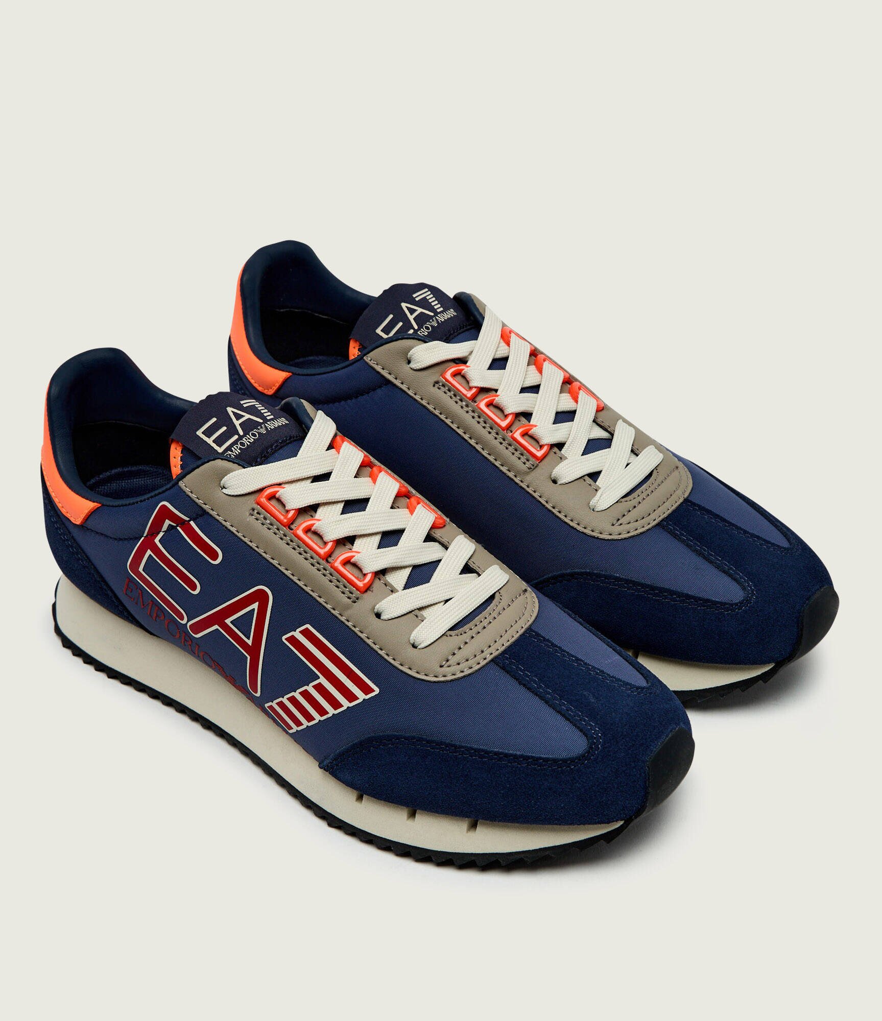 EA7 Sneakers | piele întoarsă