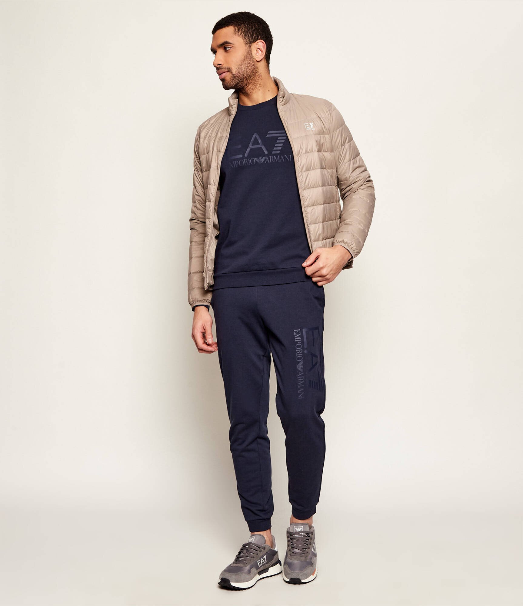 EA7 Sneakers | piele întoarsă
