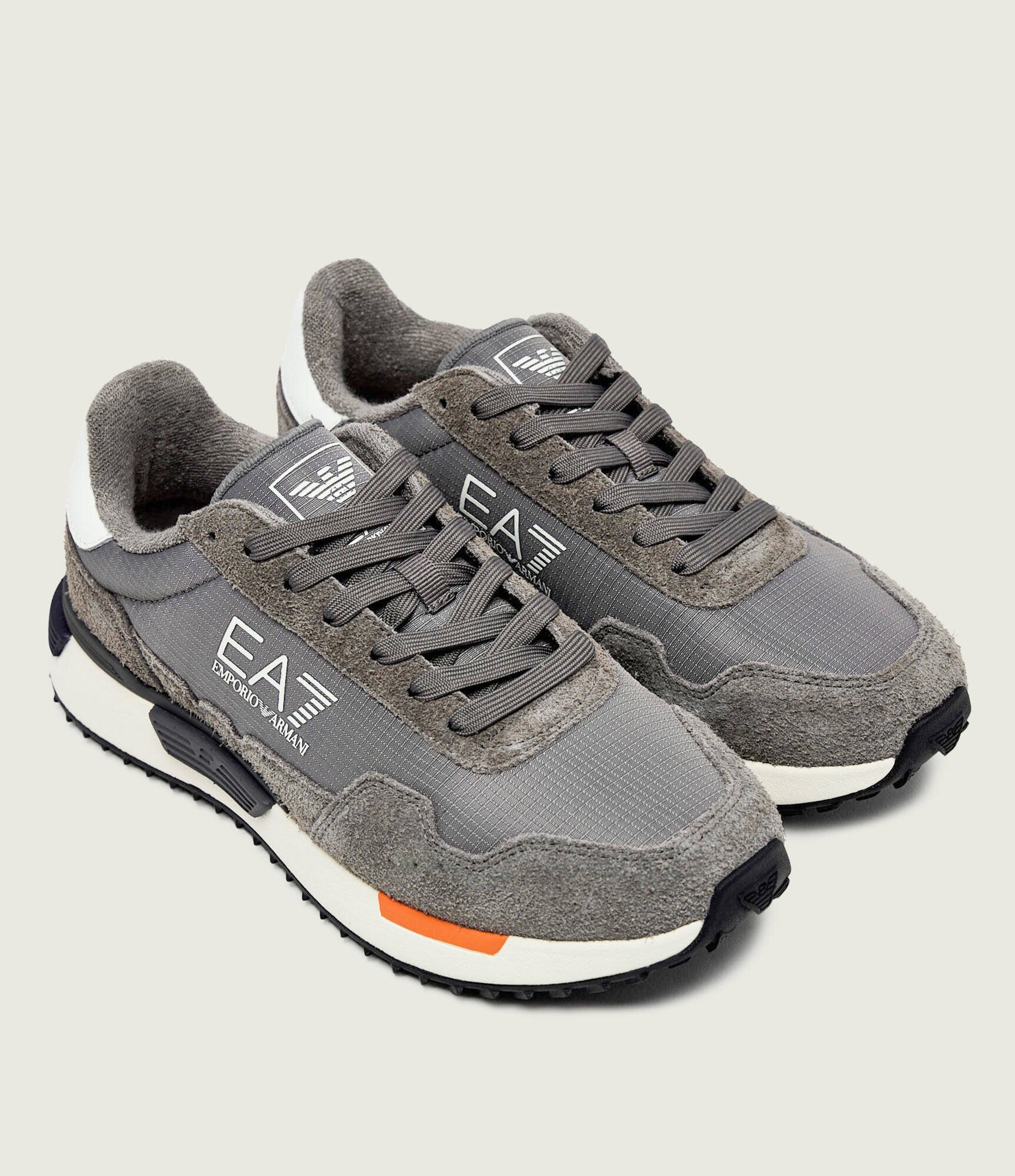 EA7 Sneakers | piele întoarsă