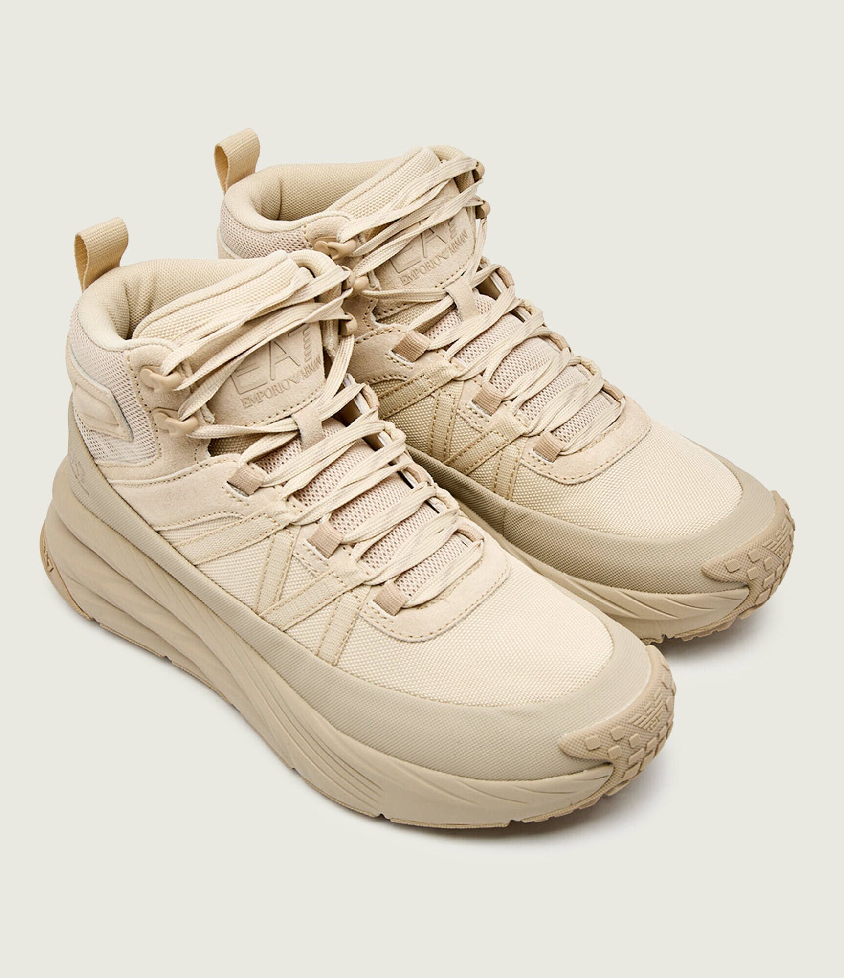 EA7 Sneakers | piele întoarsă