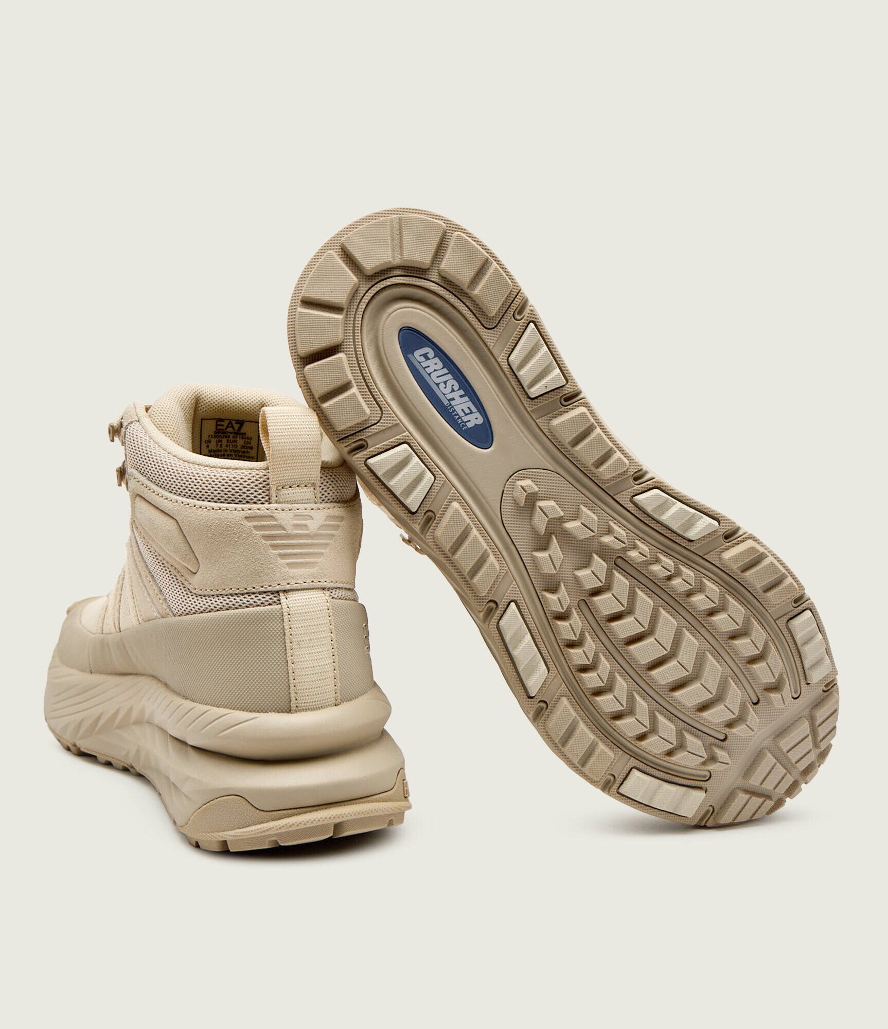 EA7 Sneakers | piele întoarsă
