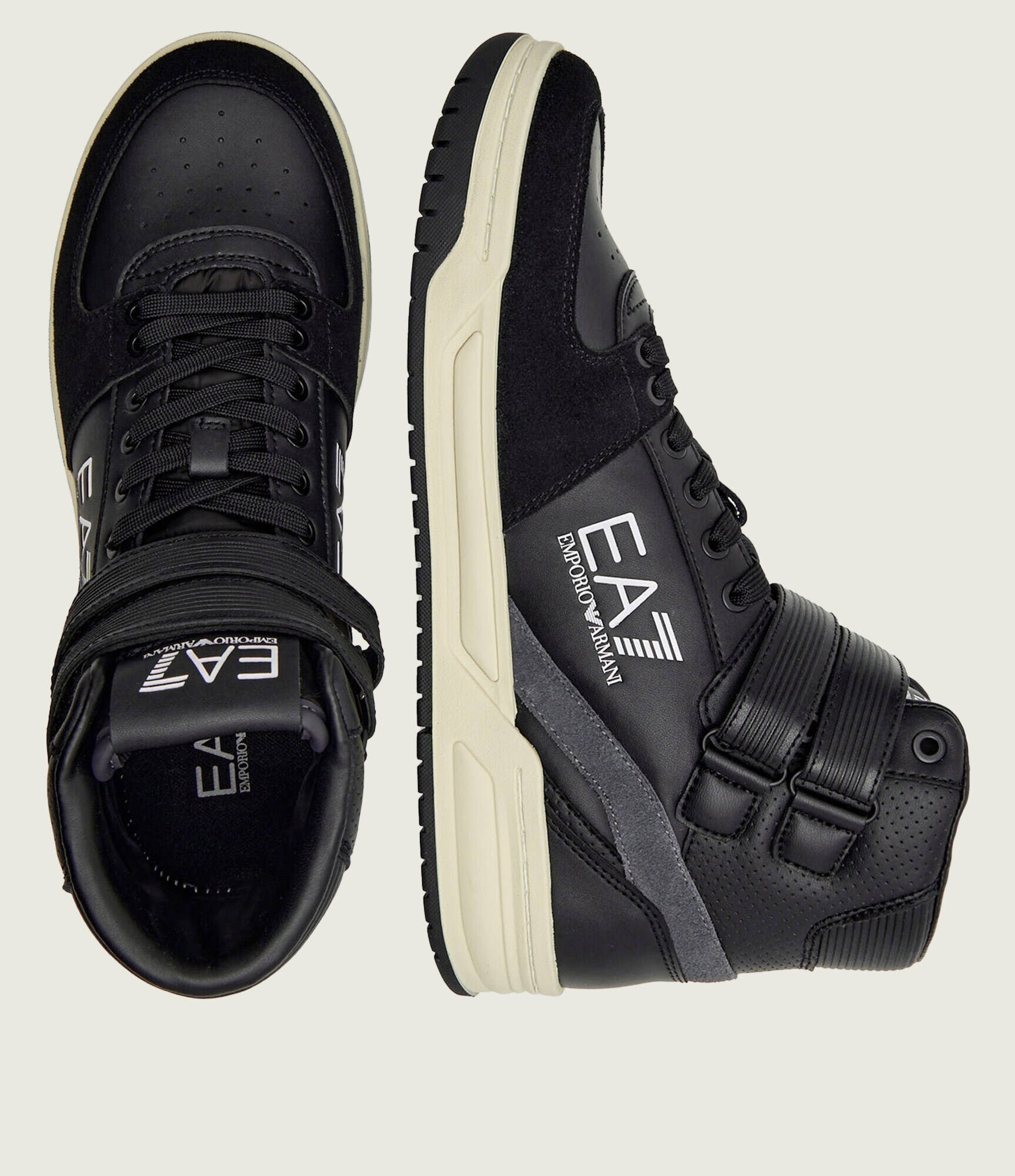 EA7 Sneakers | piele întoarsă