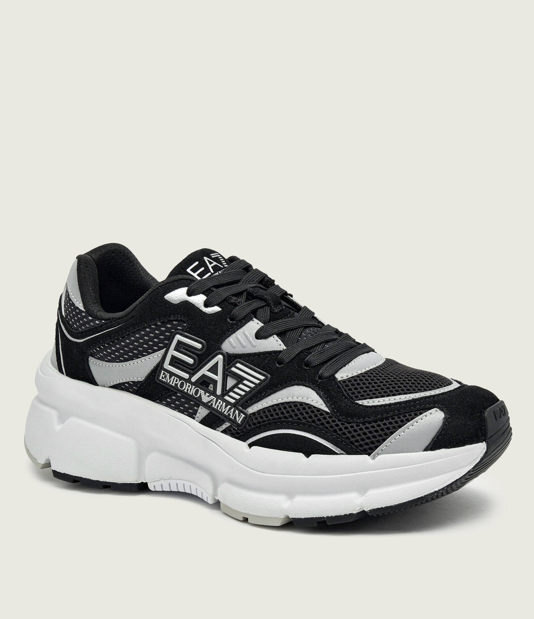 EA7 Sneakers | piele întoarsă