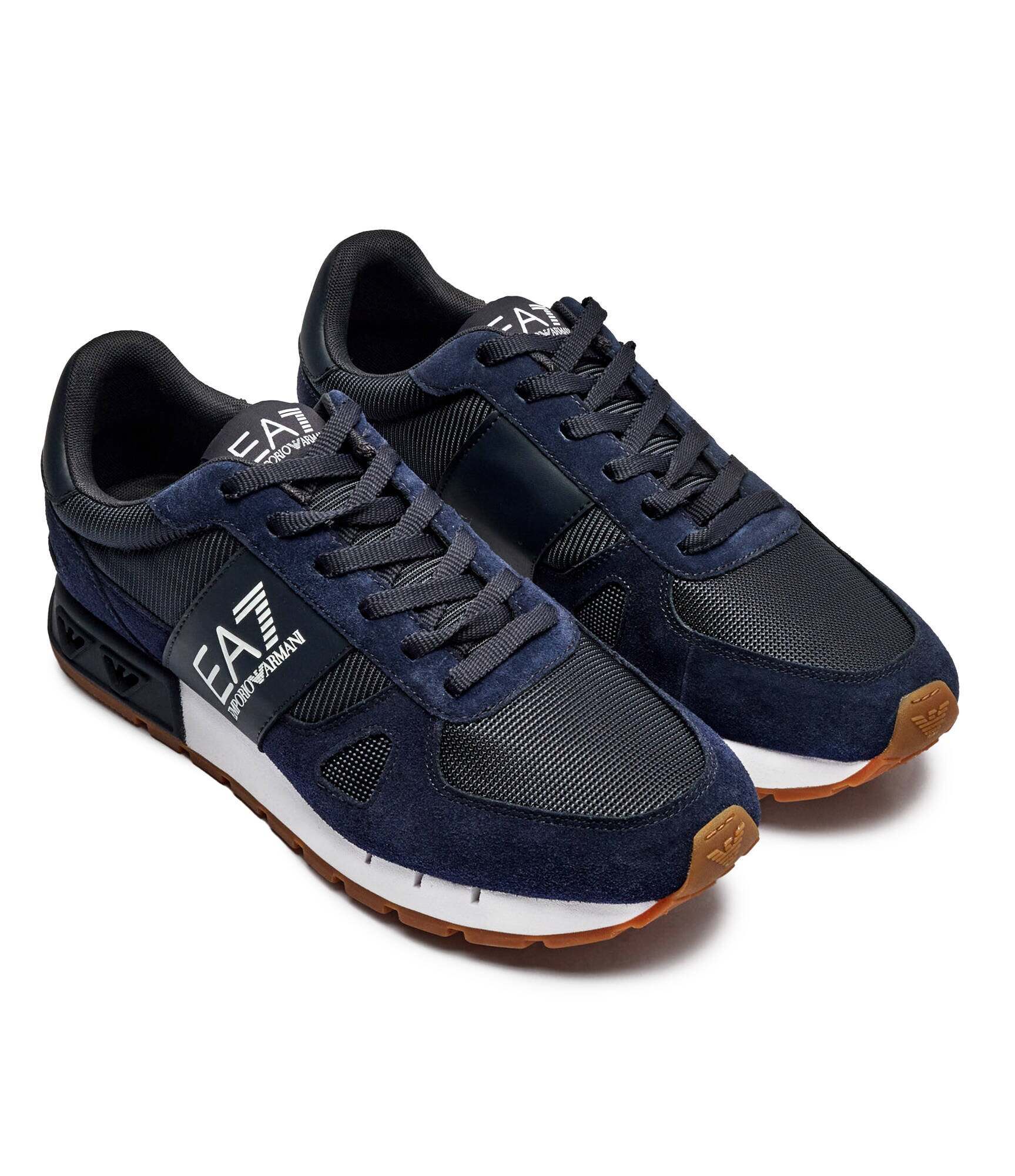 EA7 Sneakers | piele întoarsă