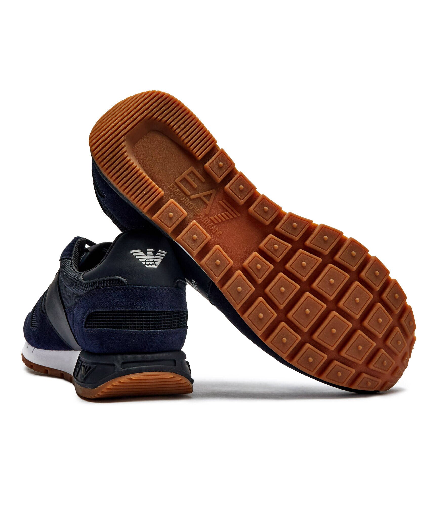 EA7 Sneakers | piele întoarsă