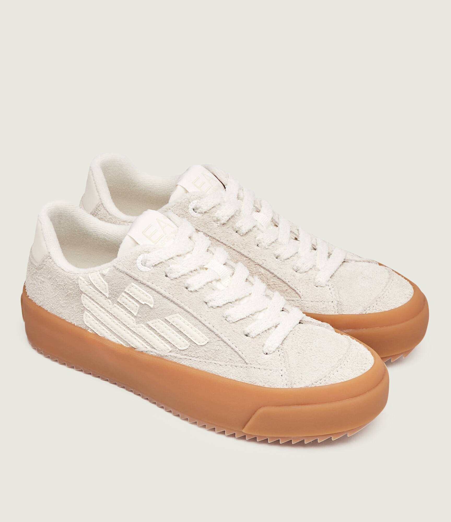EA7 Sneakers | piele întoarsă