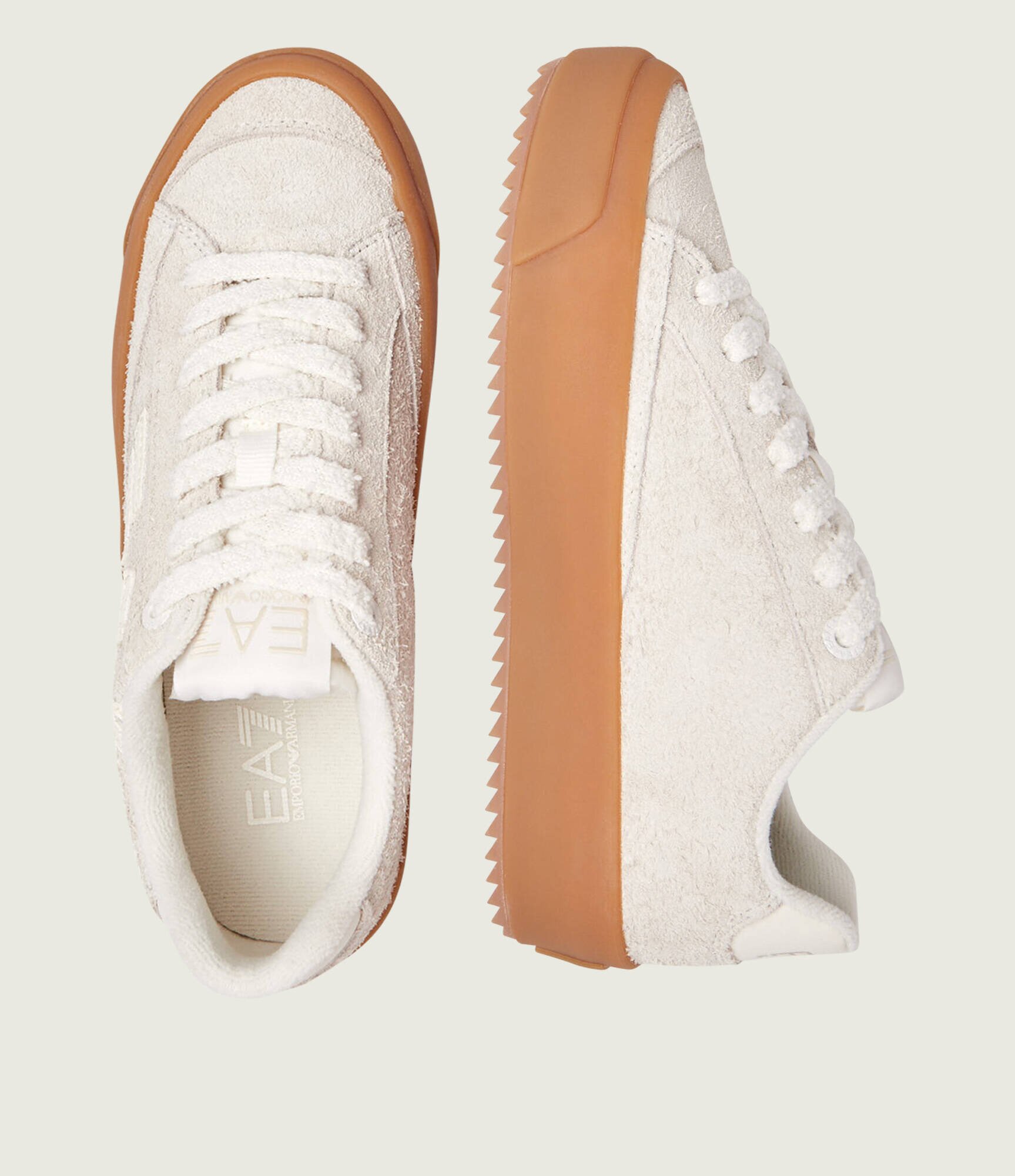 EA7 Sneakers | piele întoarsă