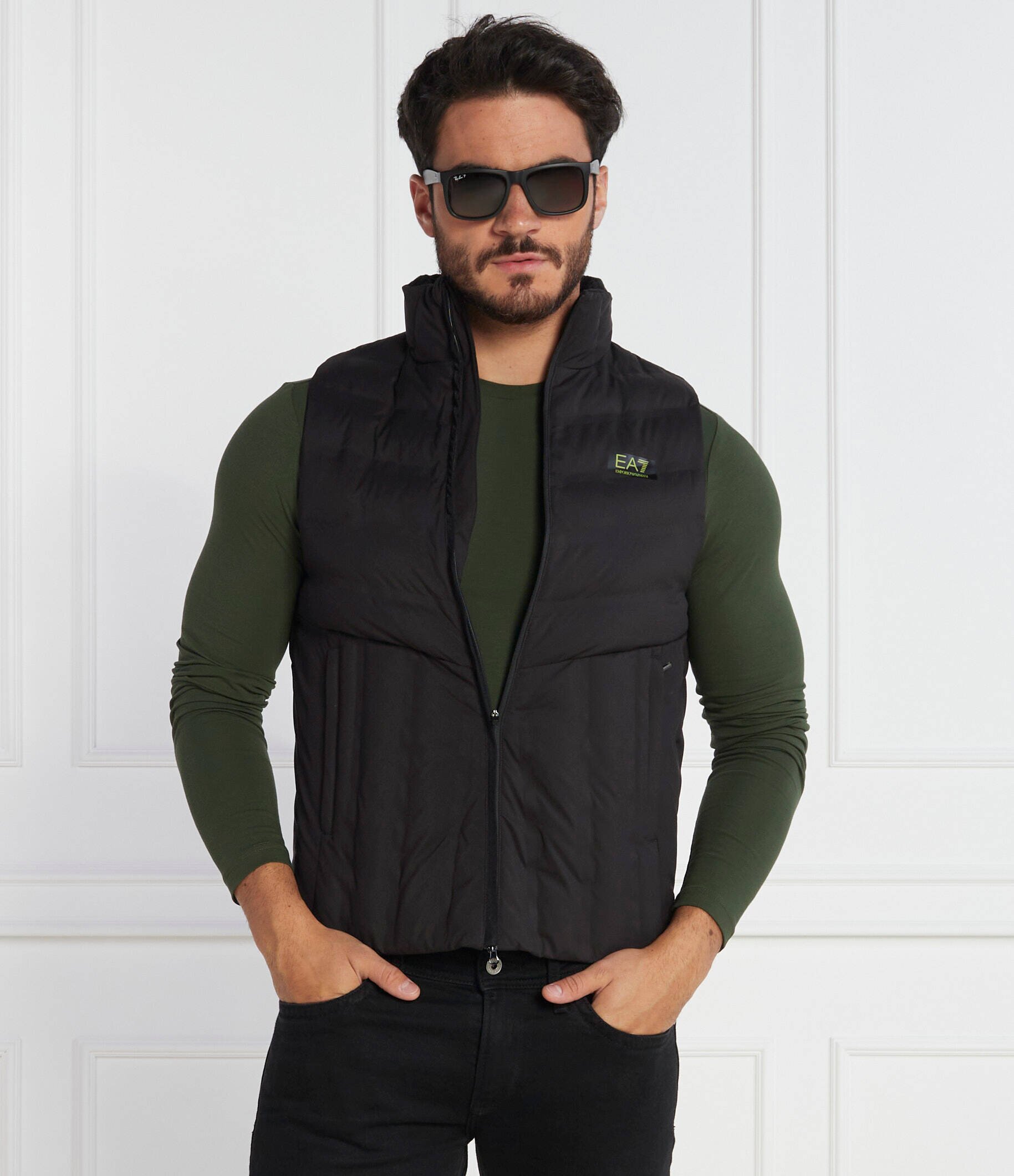 EA7 Vestă | Regular Fit