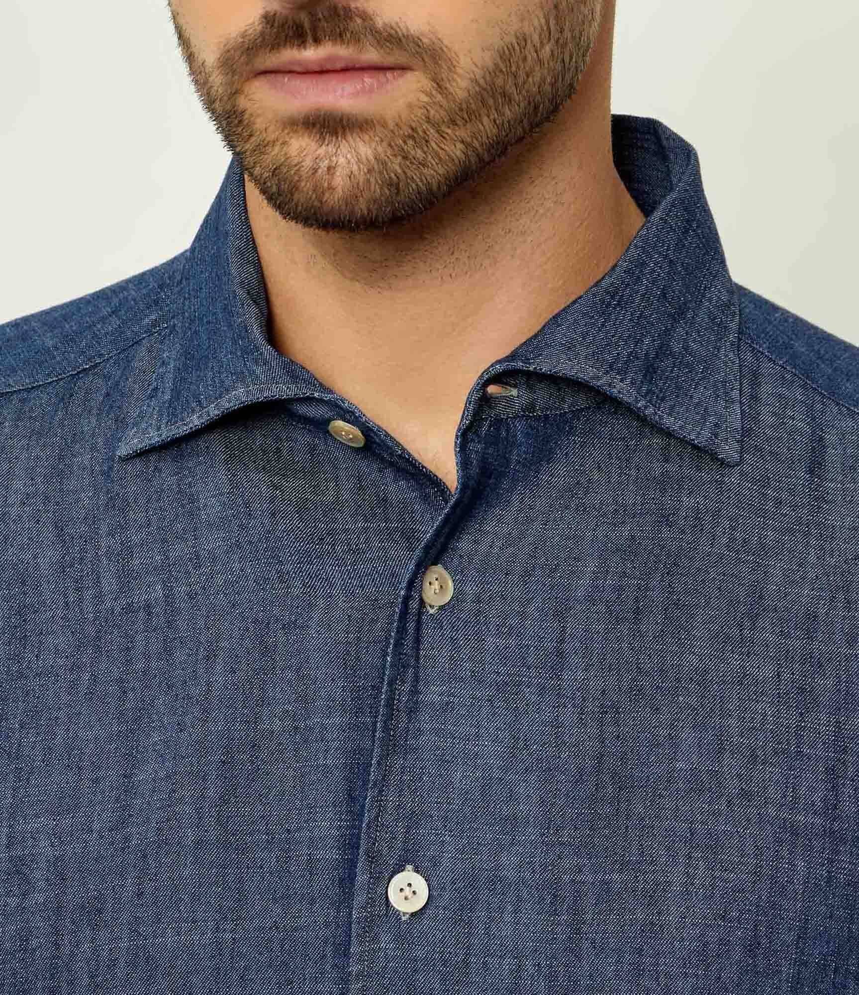 Eleventy Cămașă | regular fit | cu adaos de in