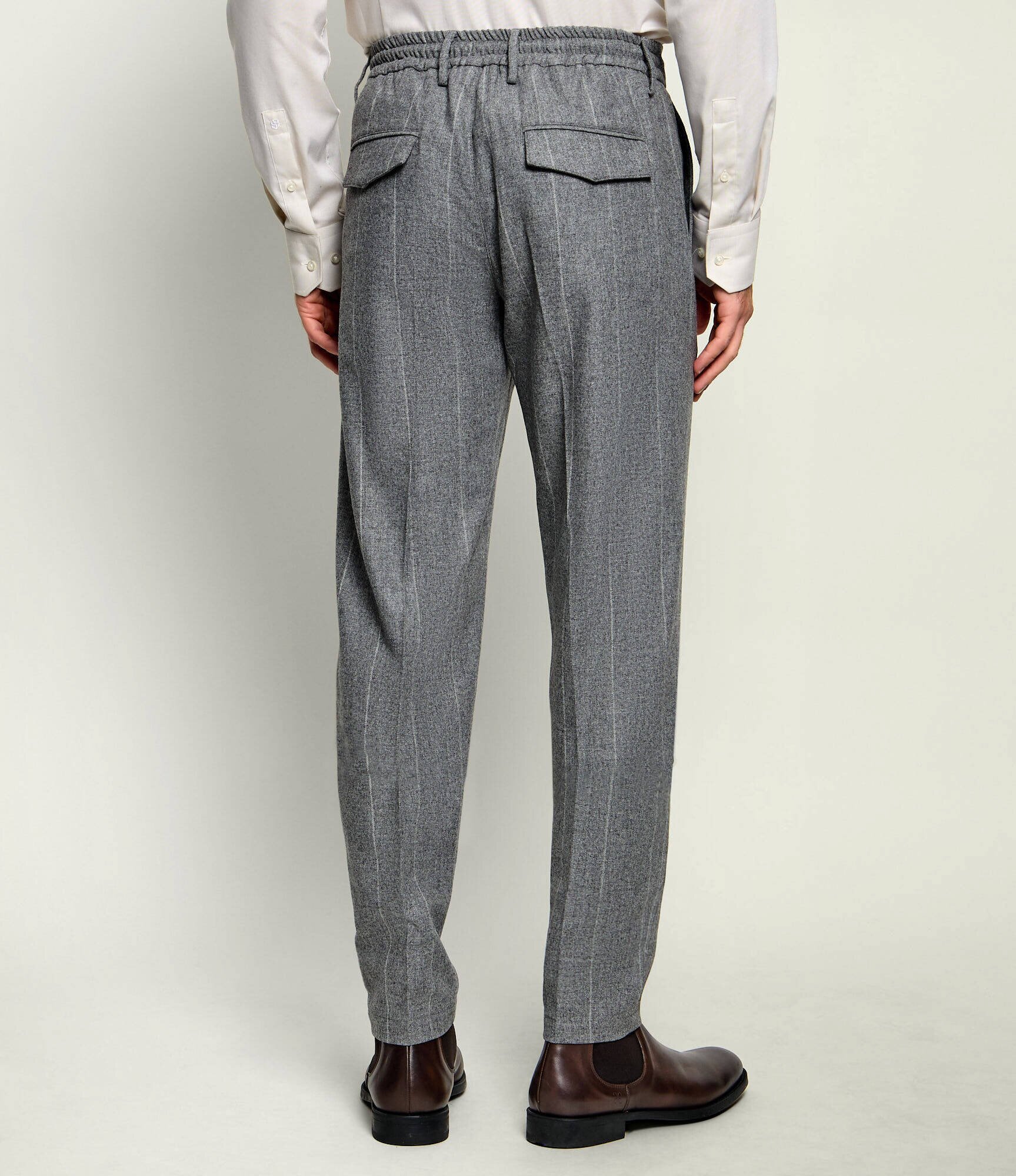 Eleventy De lână joggers | Tapered fit cu adaos de cașmir