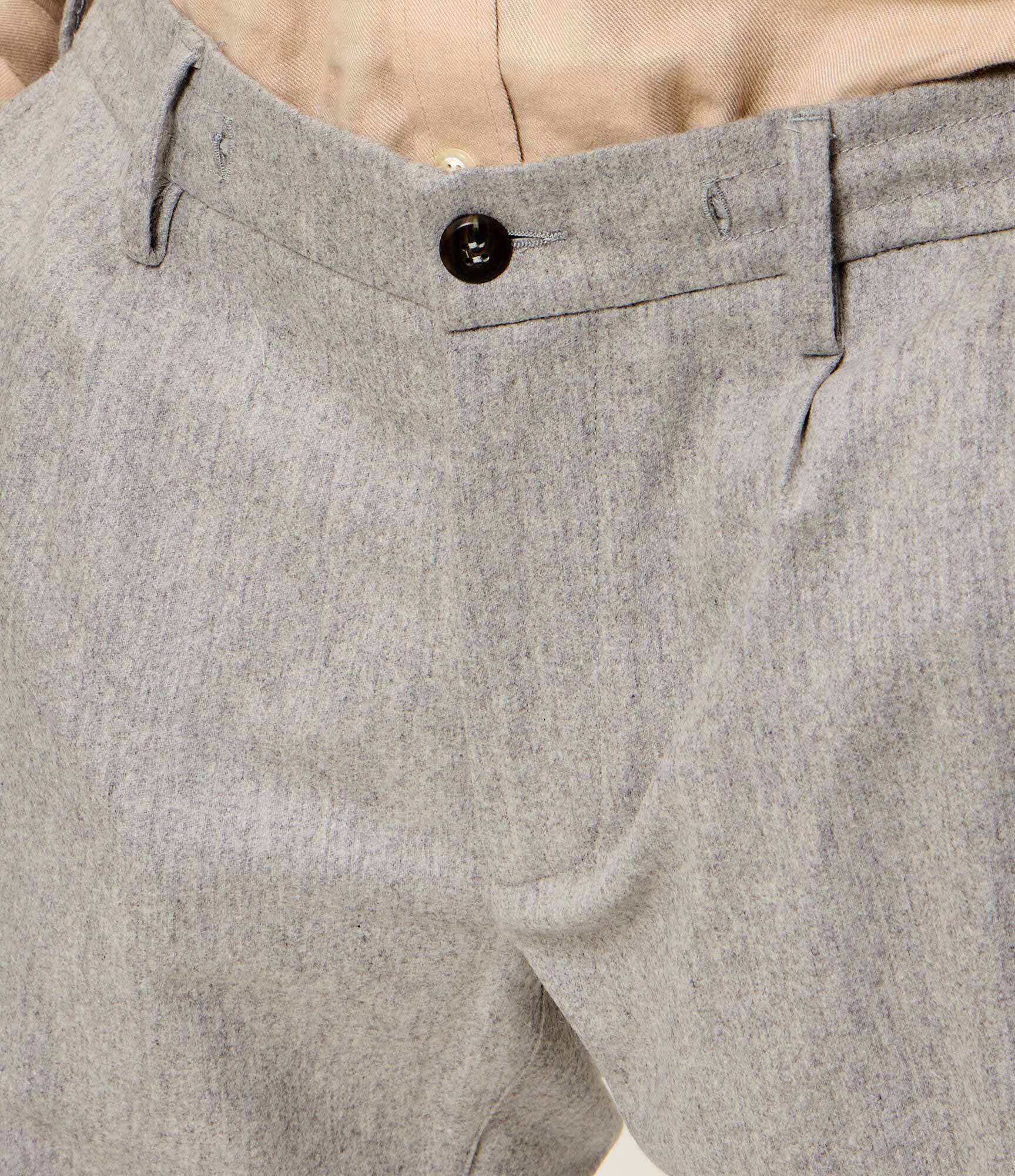 Eleventy De lână pantaloni chino | Straight fit cu adaos de cașmir
