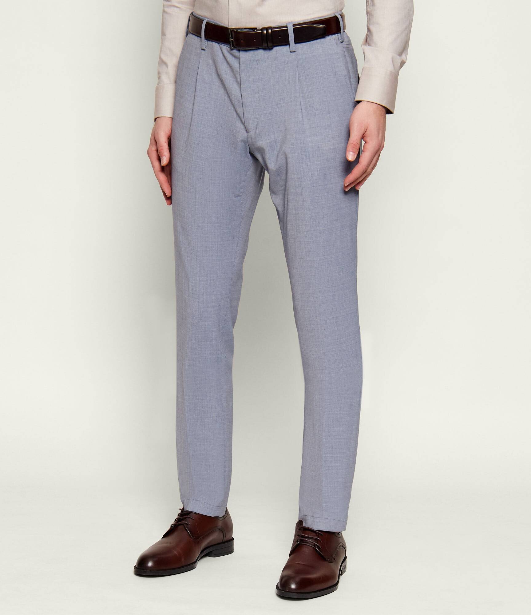 Eleventy De lână pantaloni MILANO | regular fit