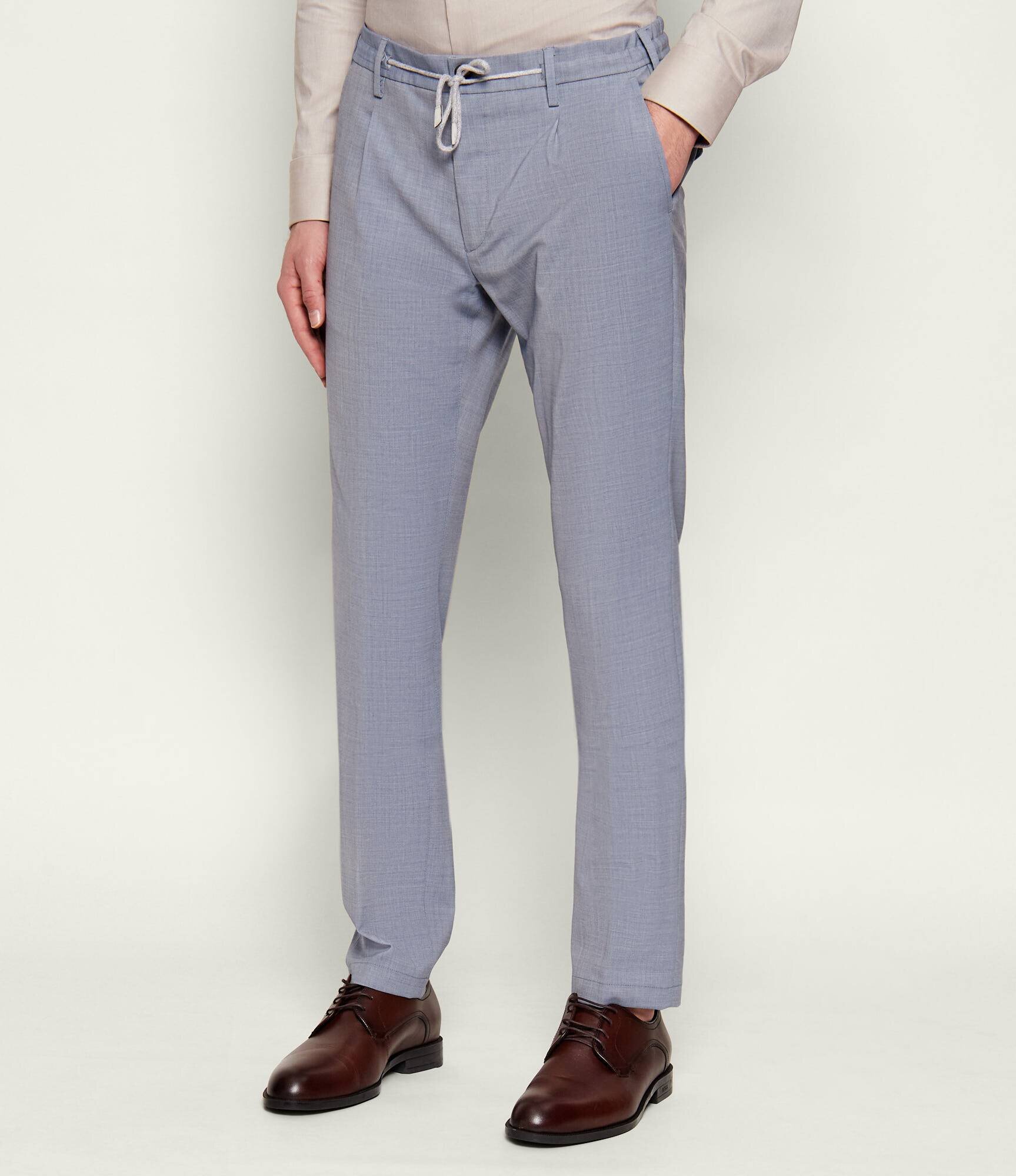 Eleventy De lână pantaloni MILANO | regular fit