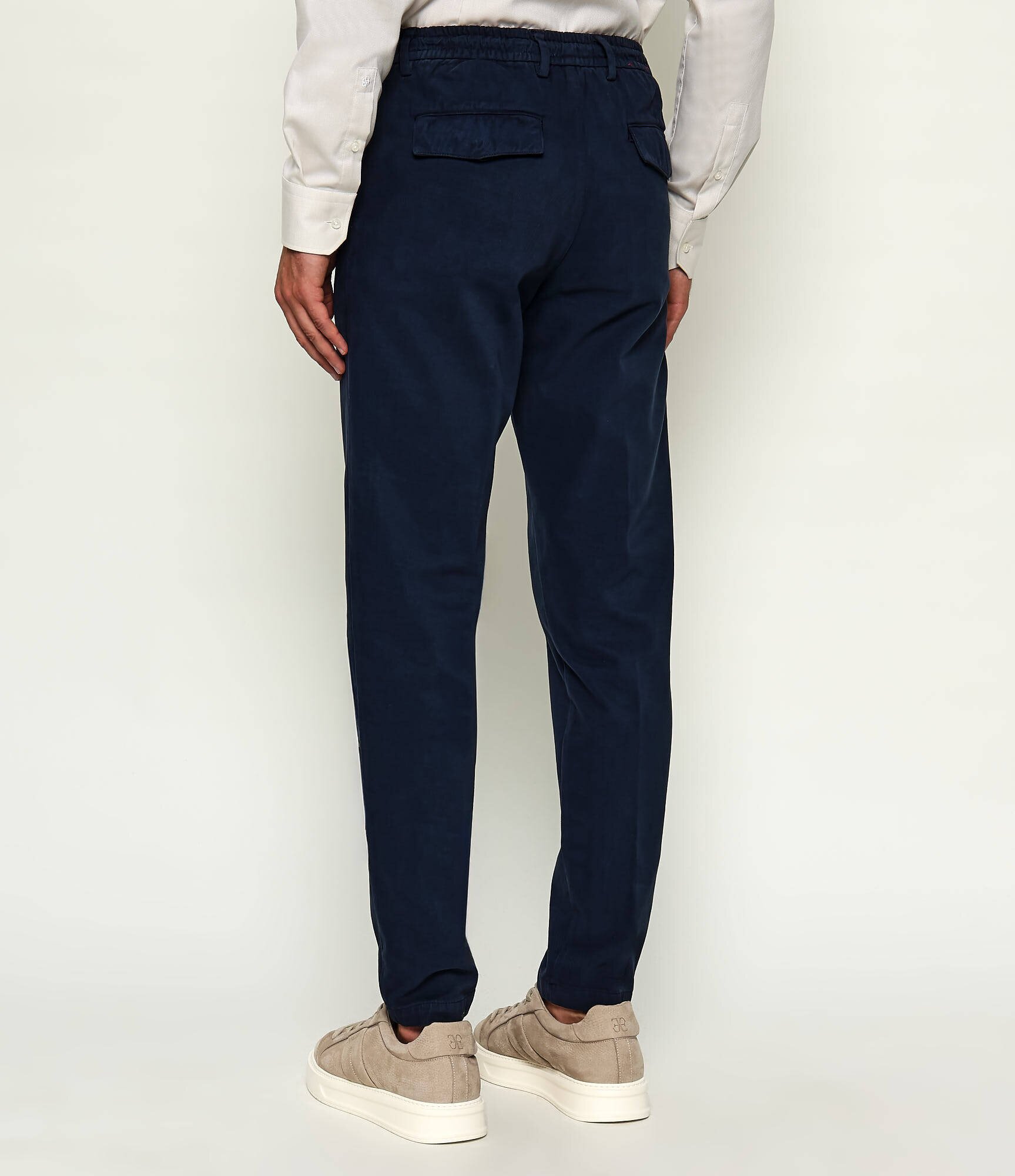Eleventy Joggers | Slim Fit cu adaos de cașmir