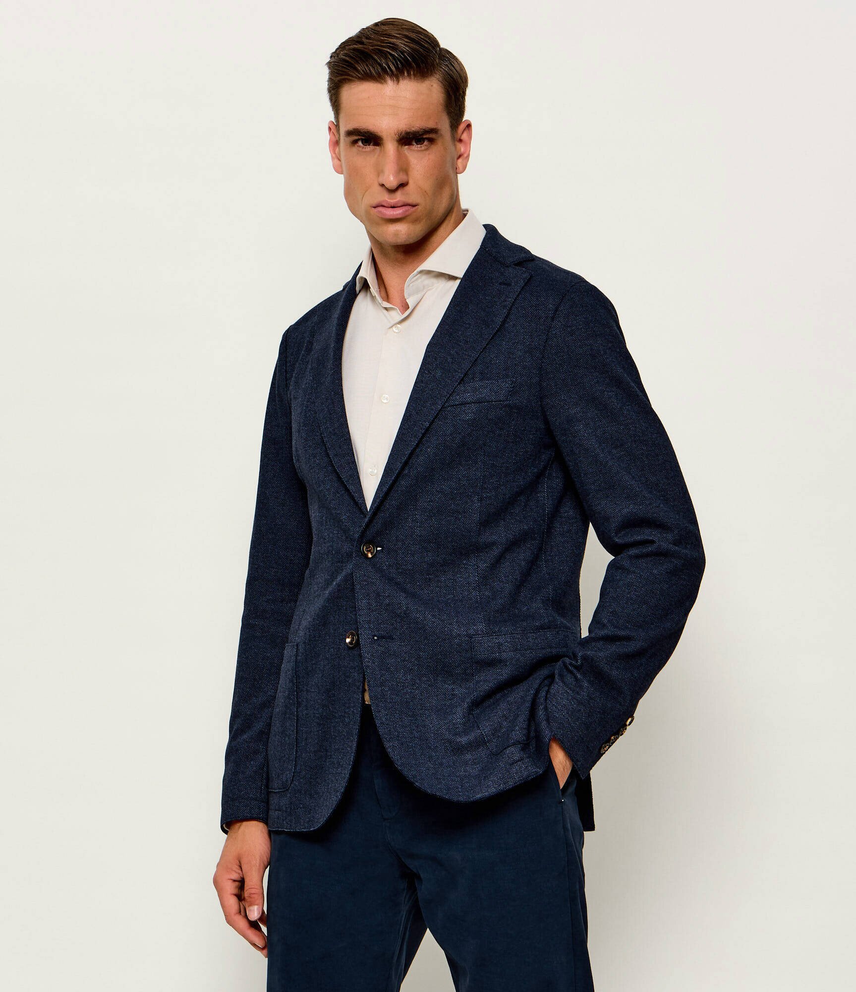 Eleventy Sacou 2 în 1 | Slim Fit