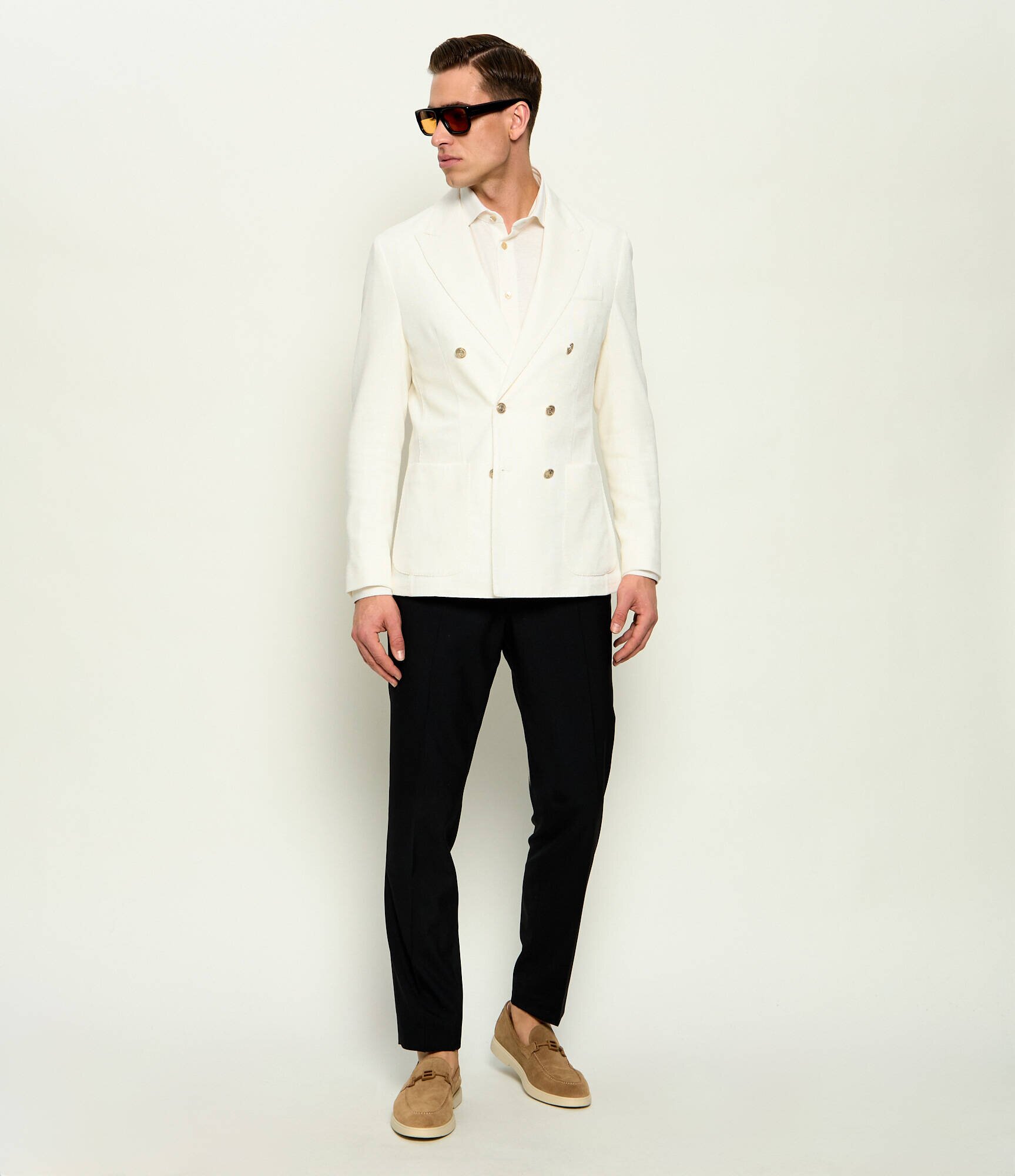 Eleventy Sacou | regular fit | cu adaos de in