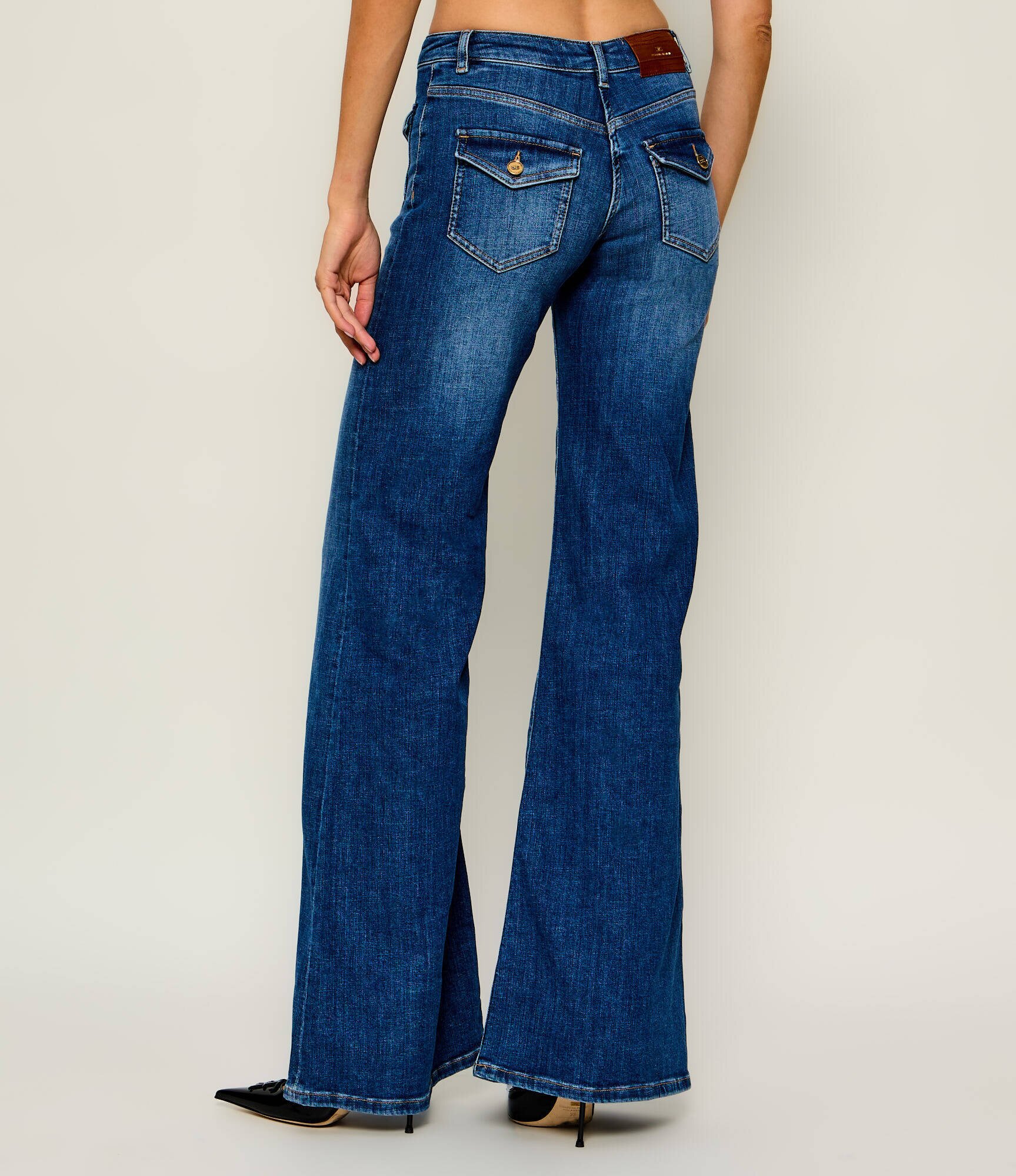 Elisabetta Franchi Blugi | flare fit