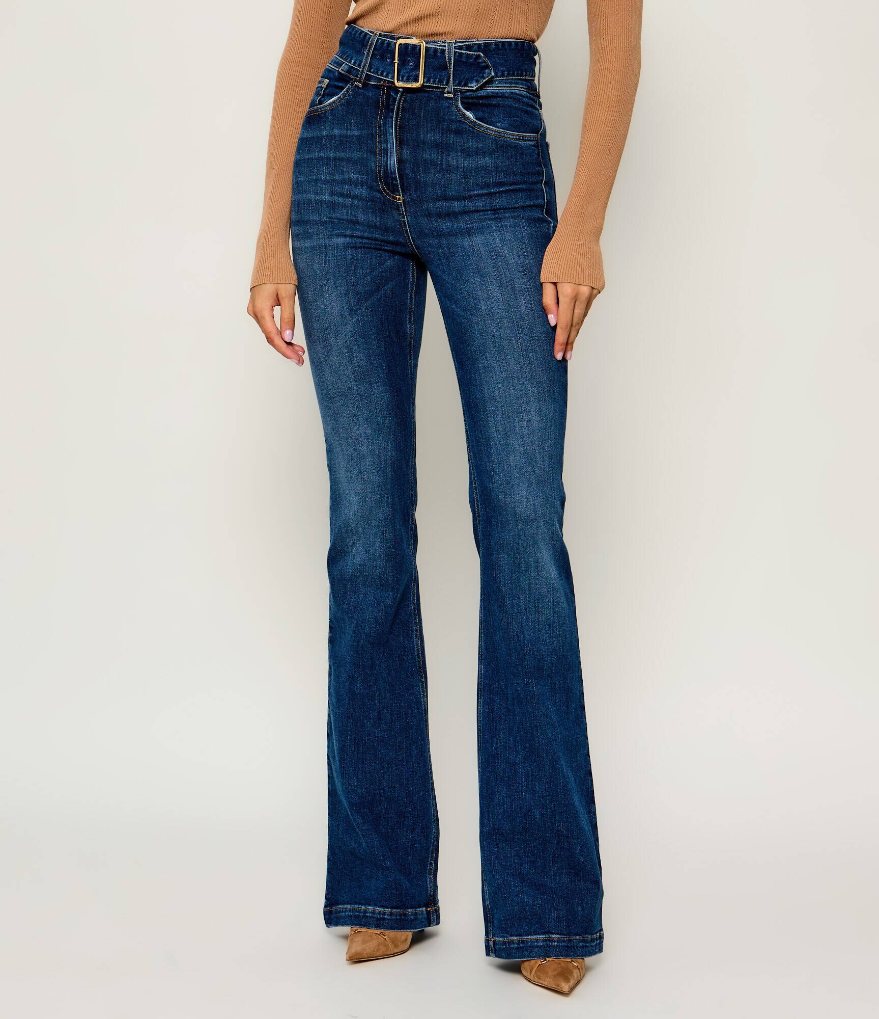 Elisabetta Franchi Blugi | flare fit