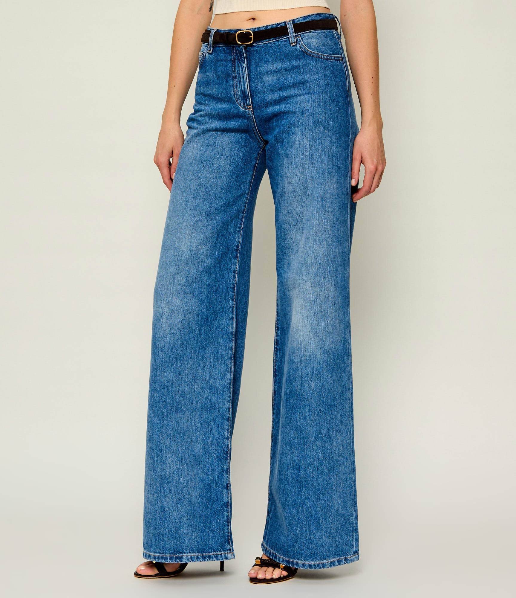 Elisabetta Franchi Blugi | flare fit