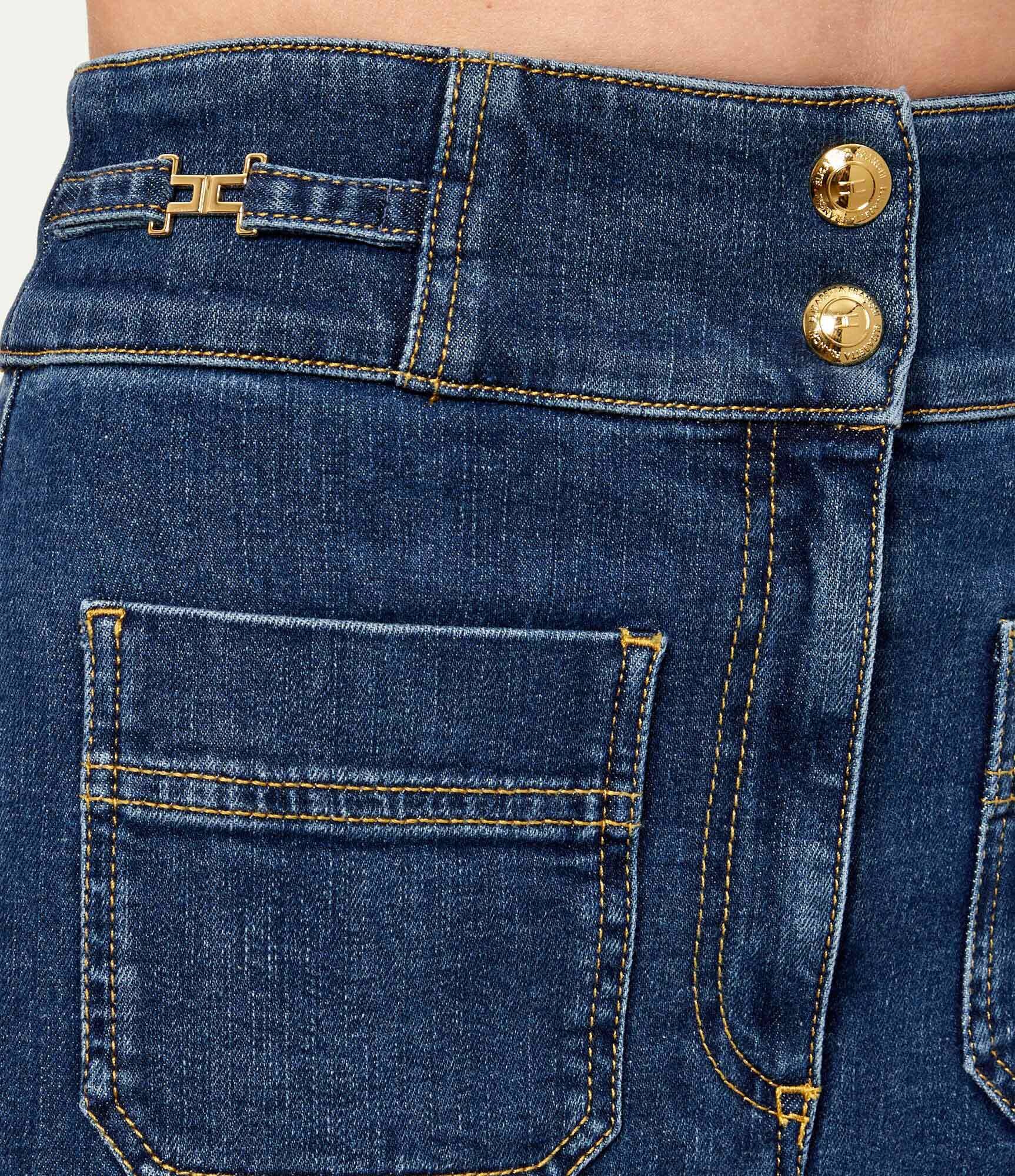 Elisabetta Franchi Blugi | flare fit