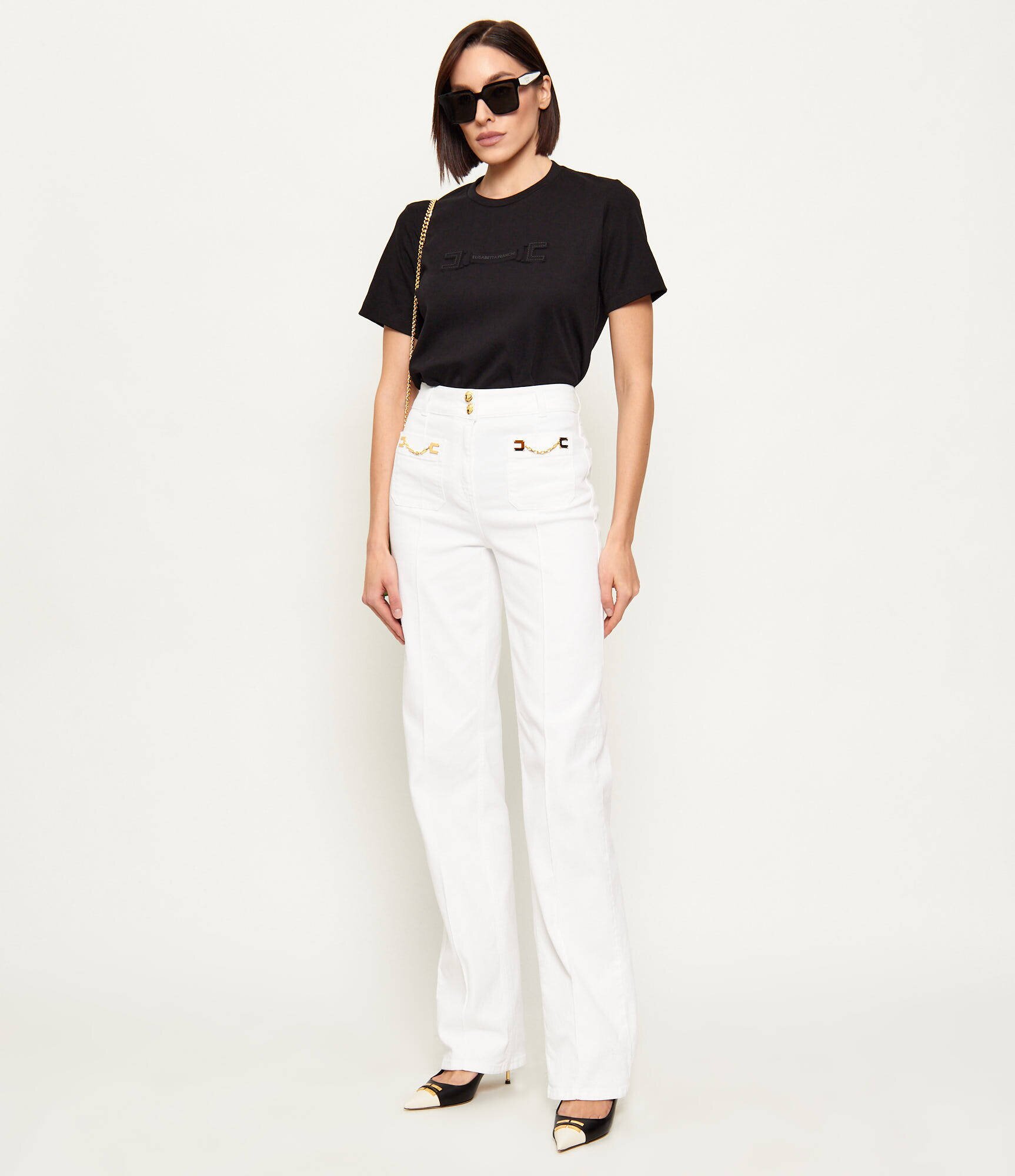 Elisabetta Franchi Blugi | flare fit