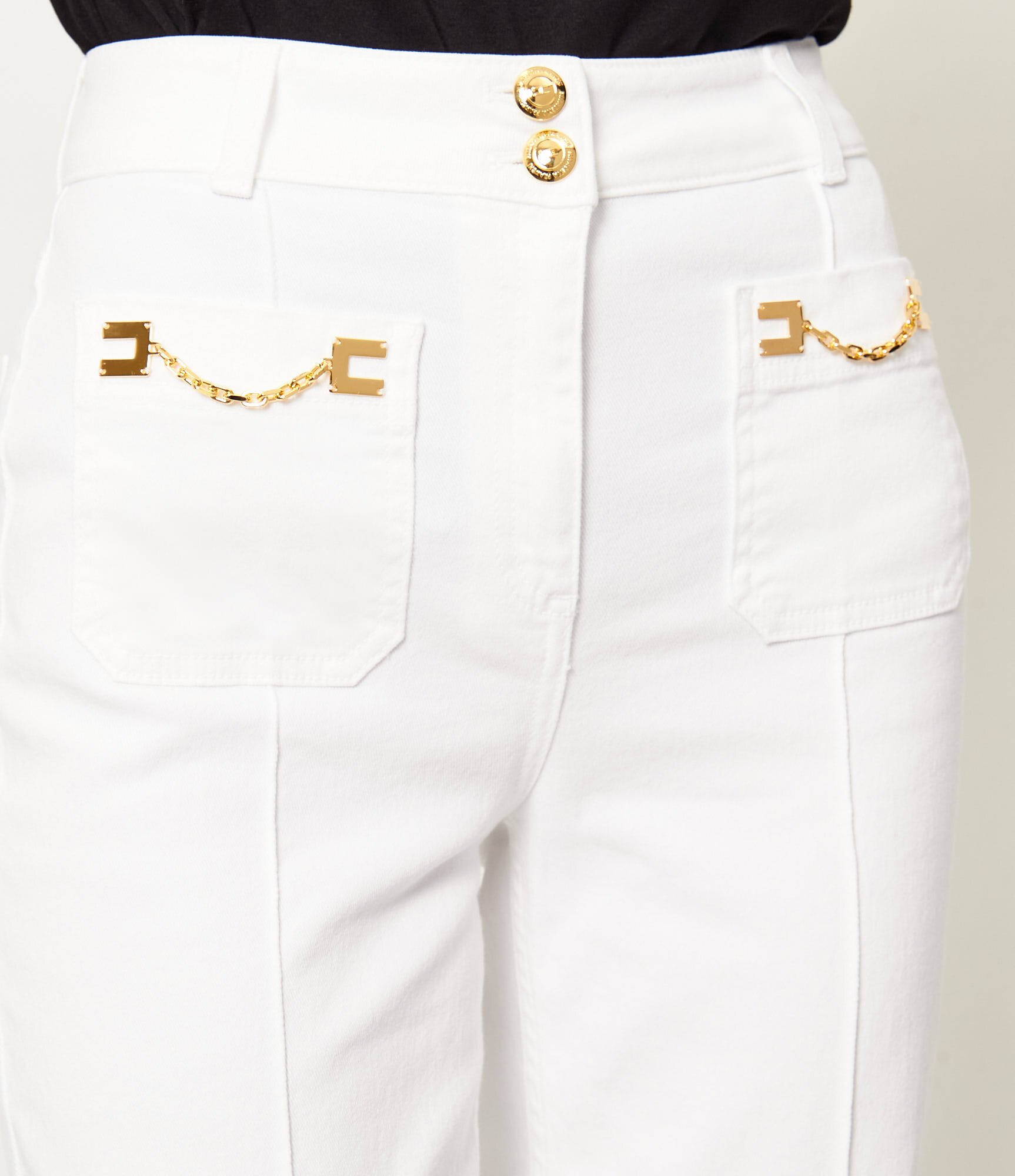 Elisabetta Franchi Blugi | flare fit