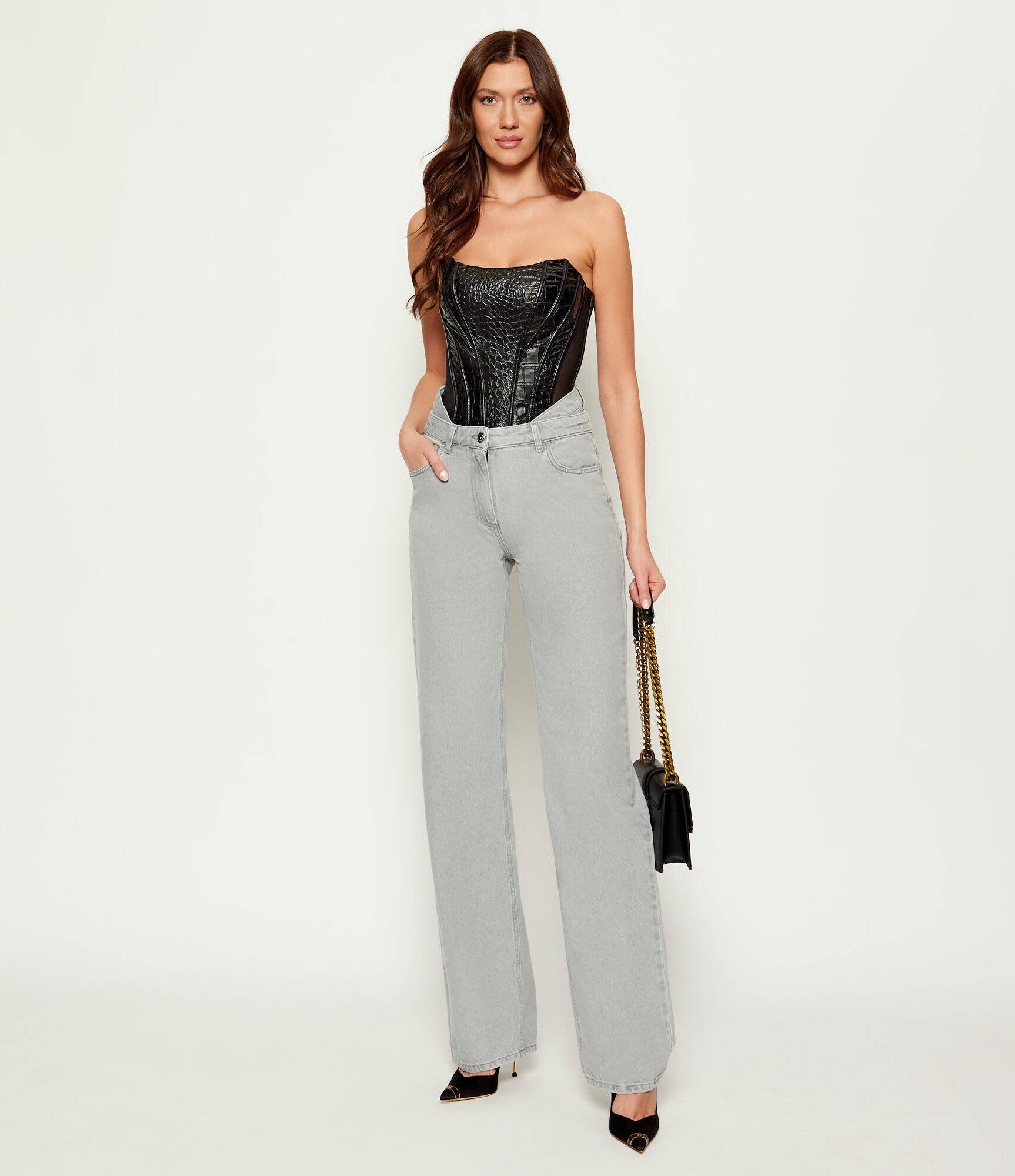 Elisabetta Franchi Blugi | flare fit