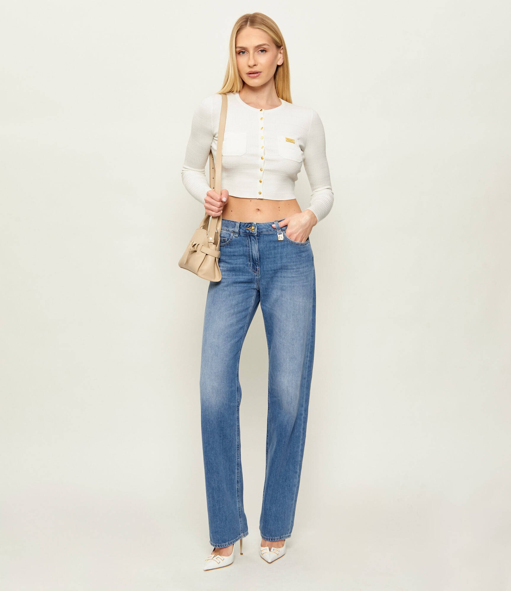 Elisabetta Franchi Blugi | Oversize fit