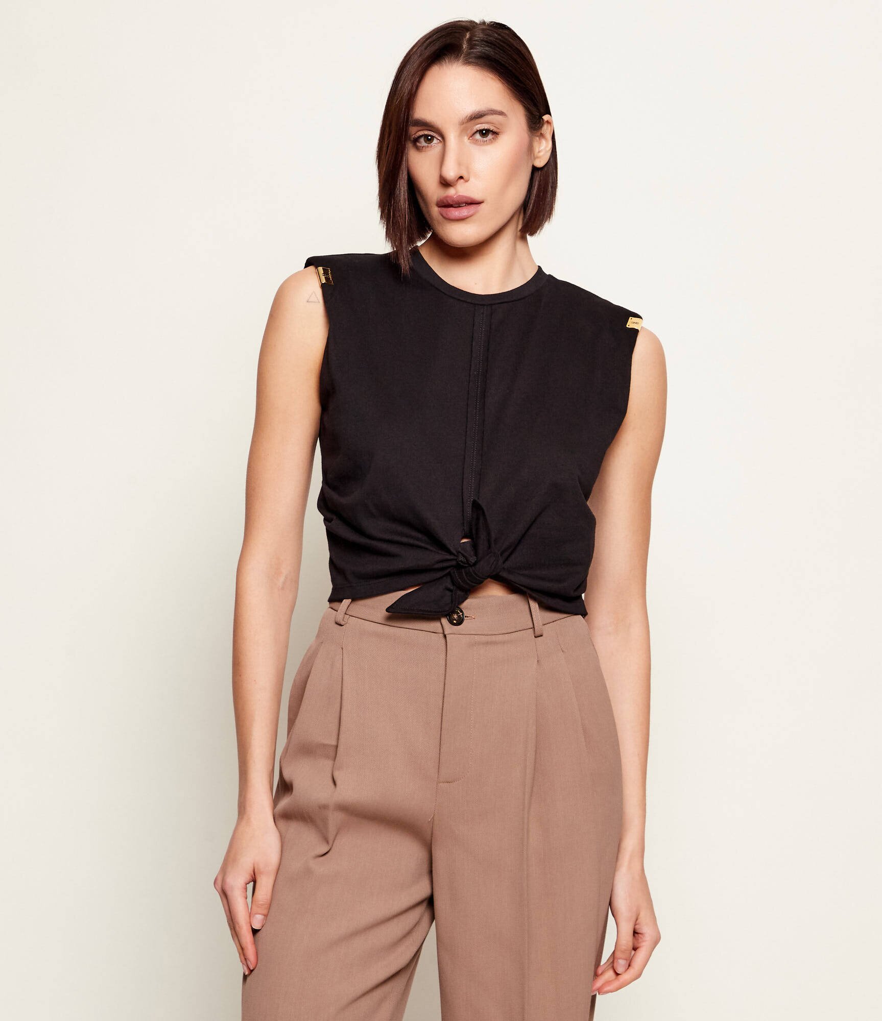 Elisabetta Franchi Bluză | Cropped Fit