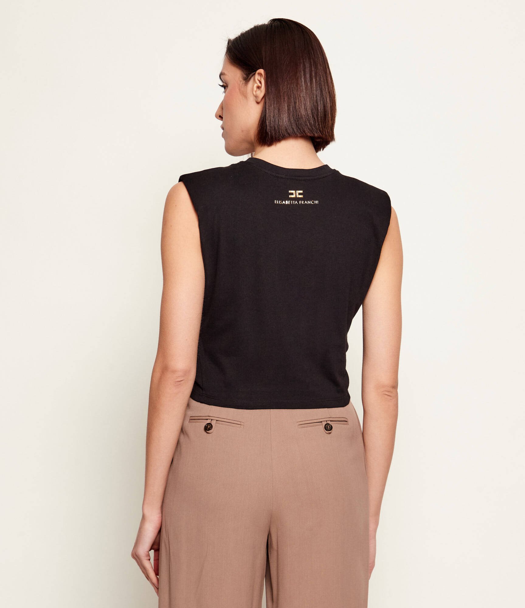Elisabetta Franchi Bluză | Cropped Fit