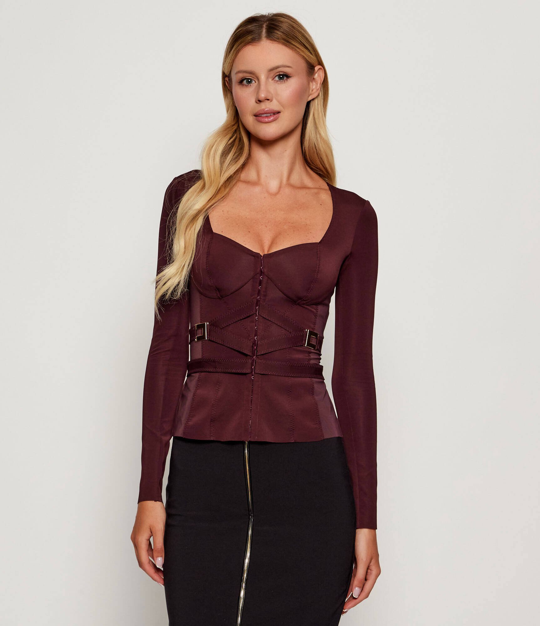 Elisabetta Franchi Bluză | Slim Fit