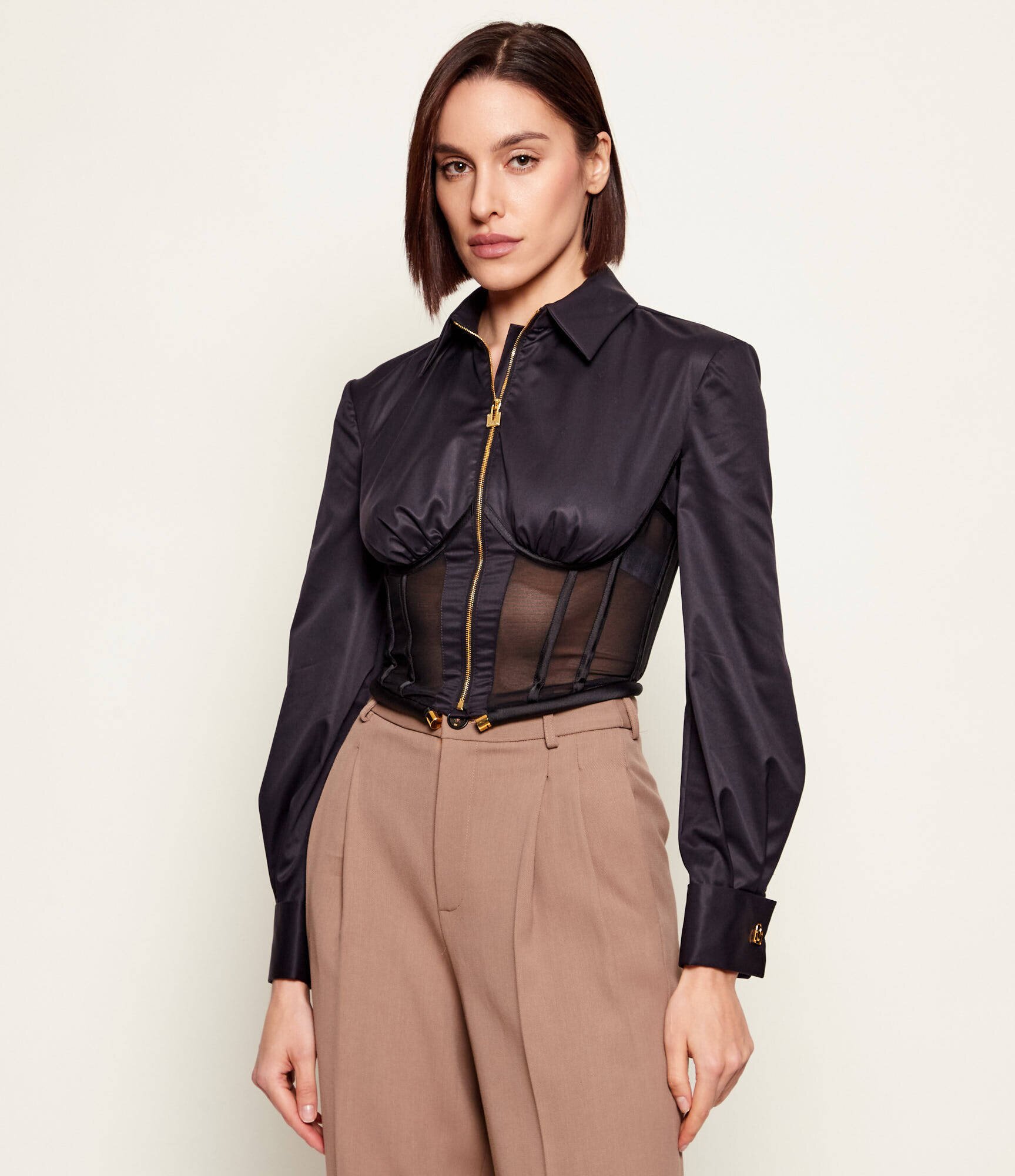 Elisabetta Franchi Cămașă | Cropped Fit