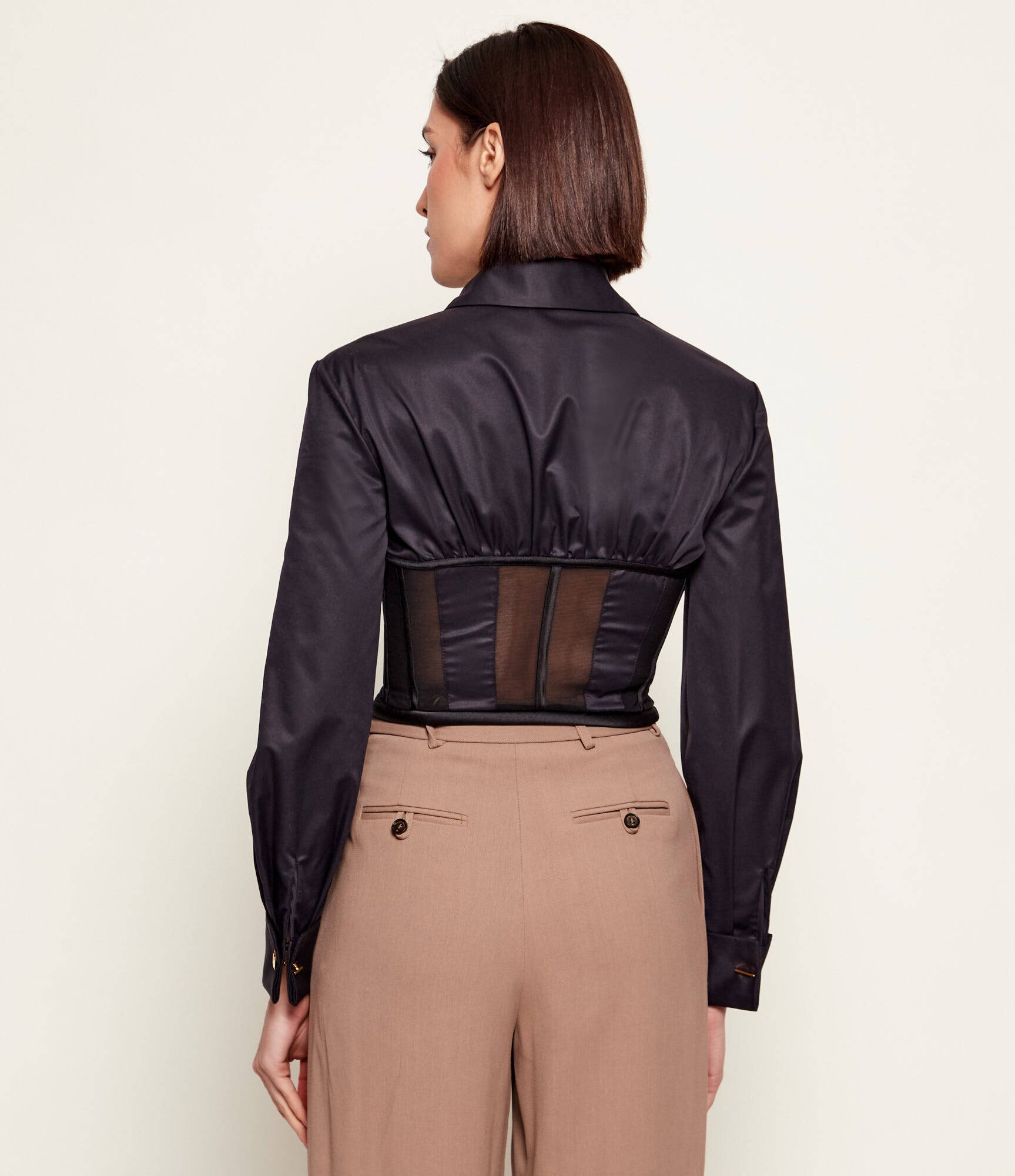 Elisabetta Franchi Cămașă | Cropped Fit